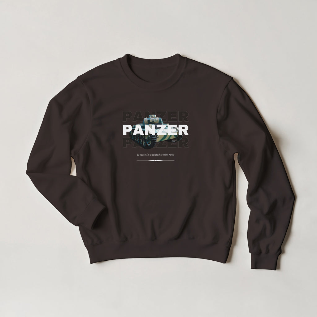 WWII Panzer Tank Sweatshirt | History Buff Crewneck | WW2 Military Gift