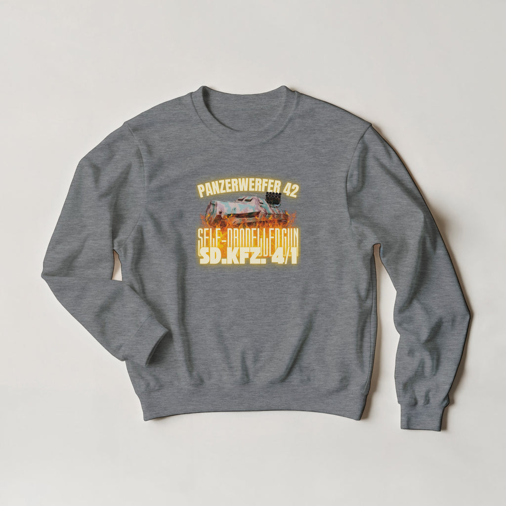 Panzerwerfer 42 Sd.Kfz. 4/1 Sweater | WW2 German Rocket Launcher Crewneck | Military Gift