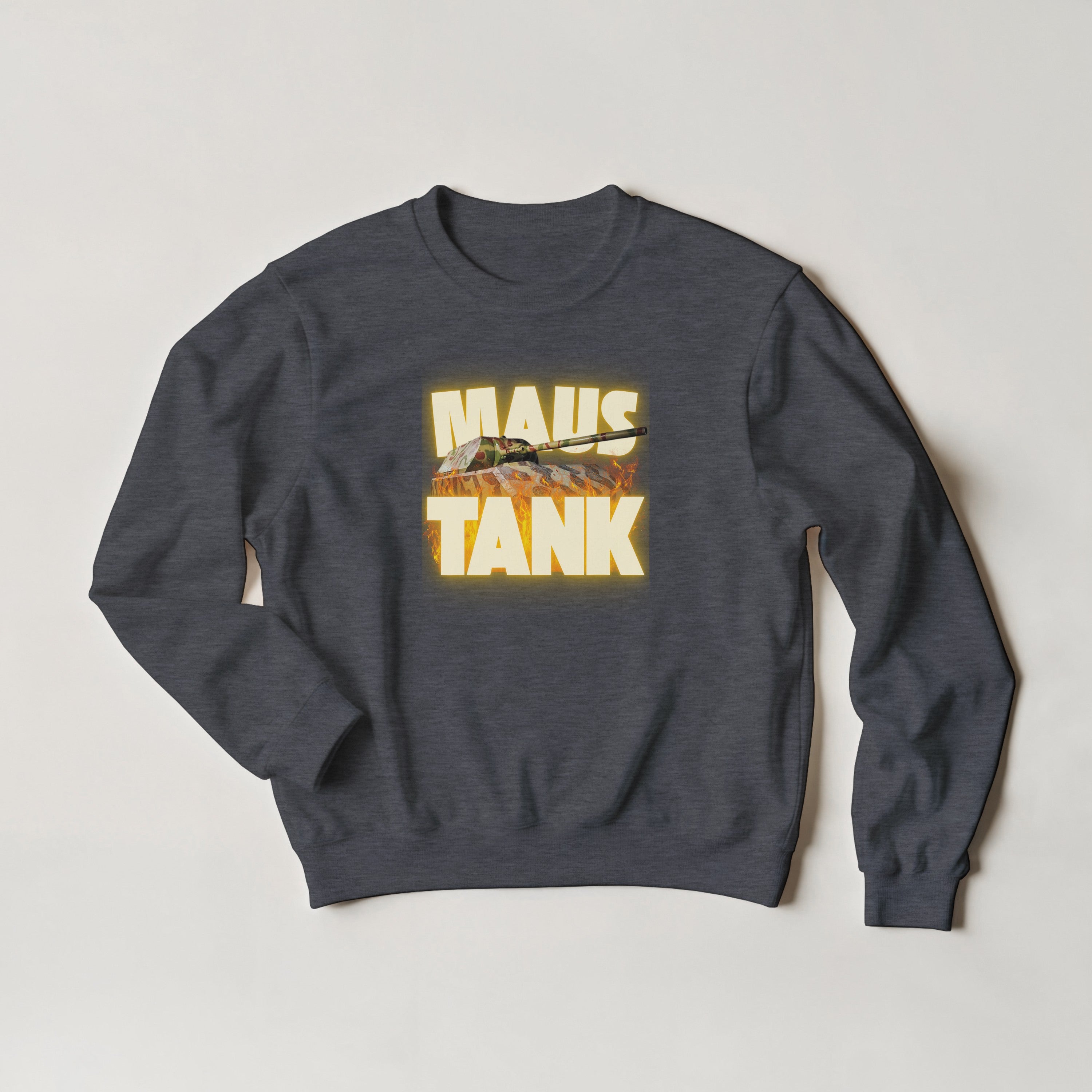 WWII Maus Tank Sweatshirt | German Panzer VIII Super Heavy Armor | Military History Gift
