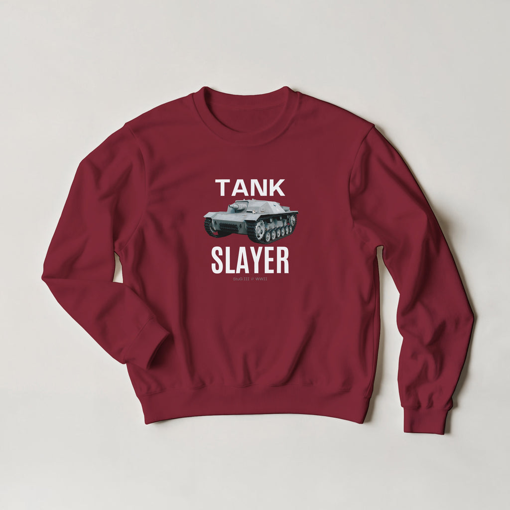StuG III Tank Destroyer Sweatshirt | WWII Military History Sweater | German Armored Vehicle Crewneck | Tank Slayer Apparel | Panzer Gift