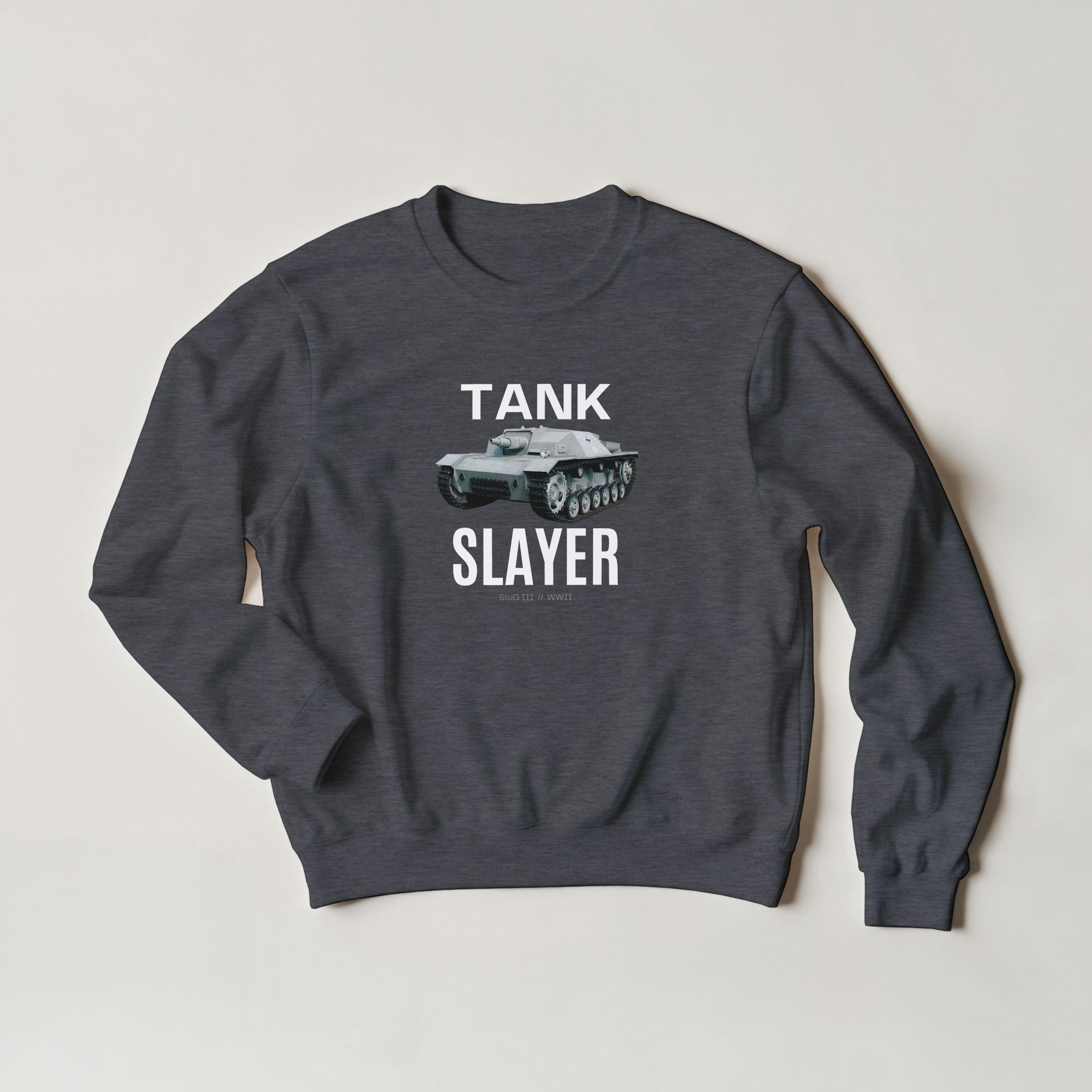 StuG III Tank Destroyer Sweatshirt | WWII Military History Sweater | German Armored Vehicle Crewneck | Tank Slayer Apparel | Panzer Gift