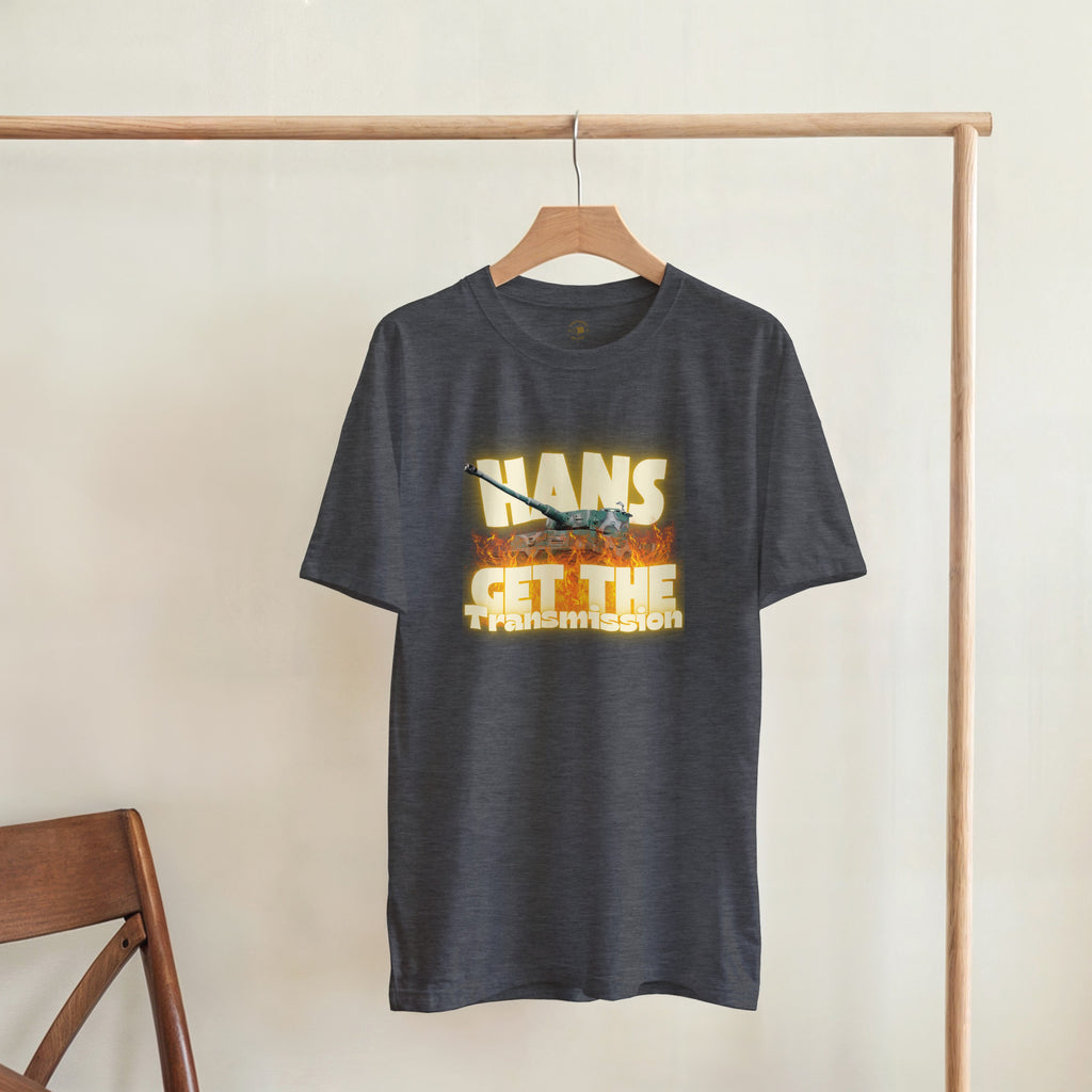 Hans Get The Transmission | Tiger Tank Graphic Tee