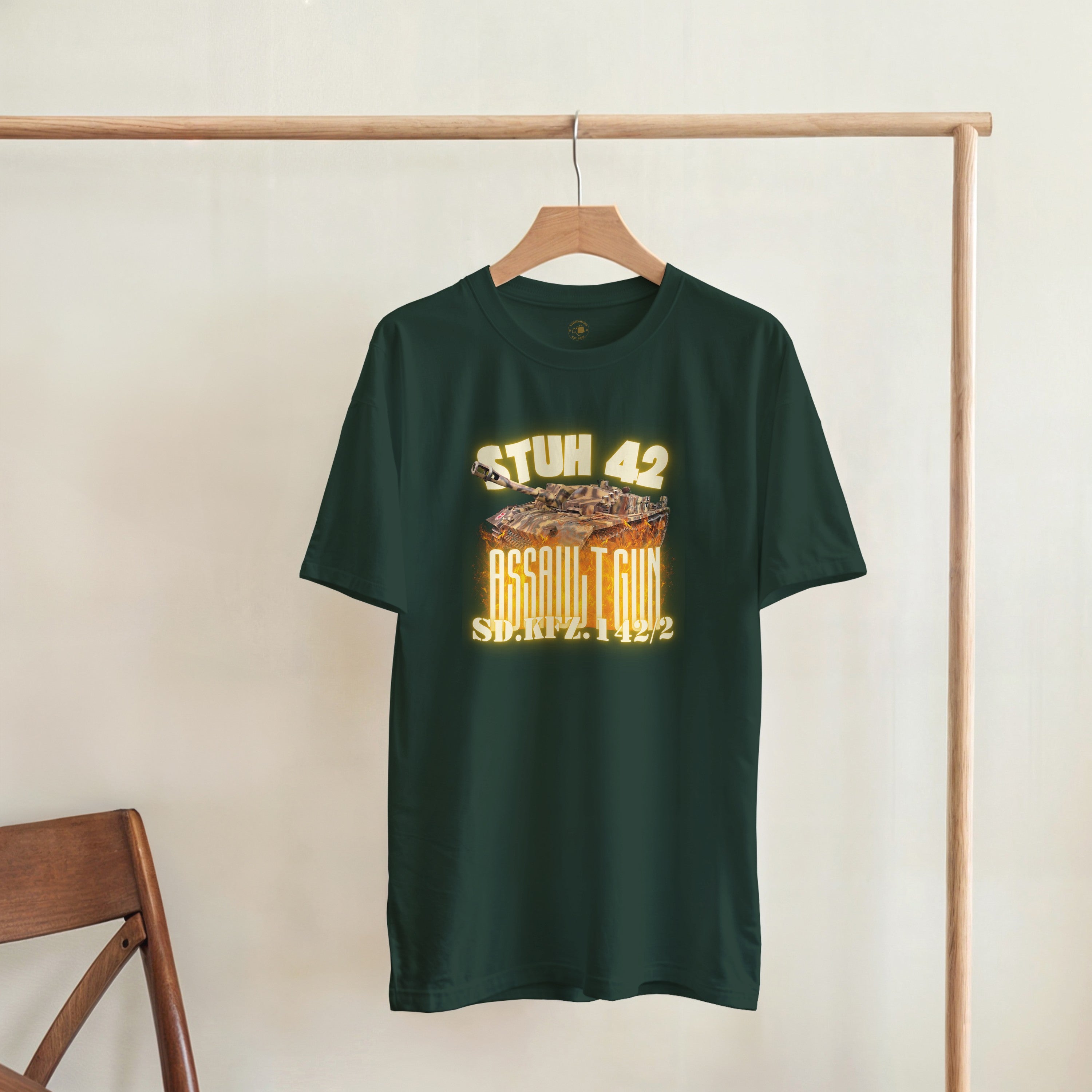 StuH 42 Assault Gun Shirt | German WWII Self-Propelled Howitzer Tee | Military Gift