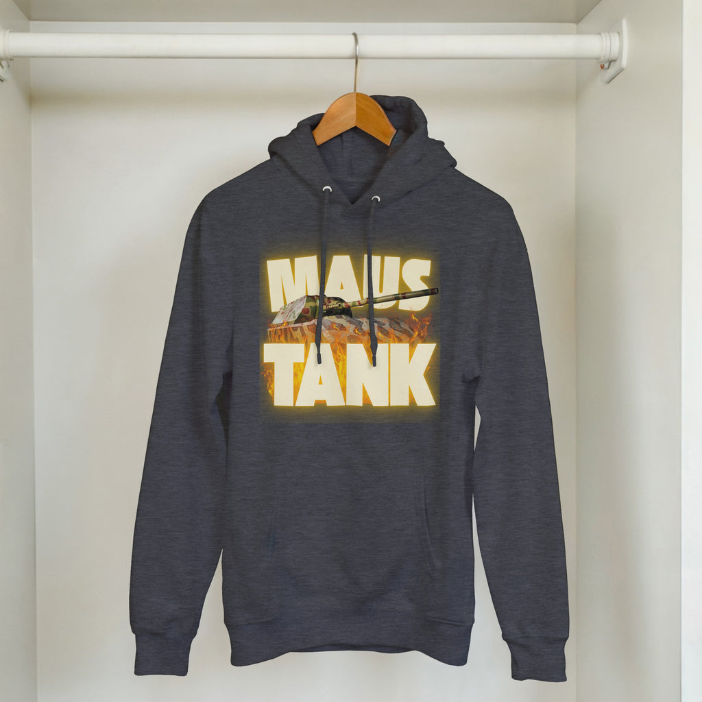 WWII Maus Tank Hoodie | German Panzer VIII Super Heavy Tank | Military History Gift