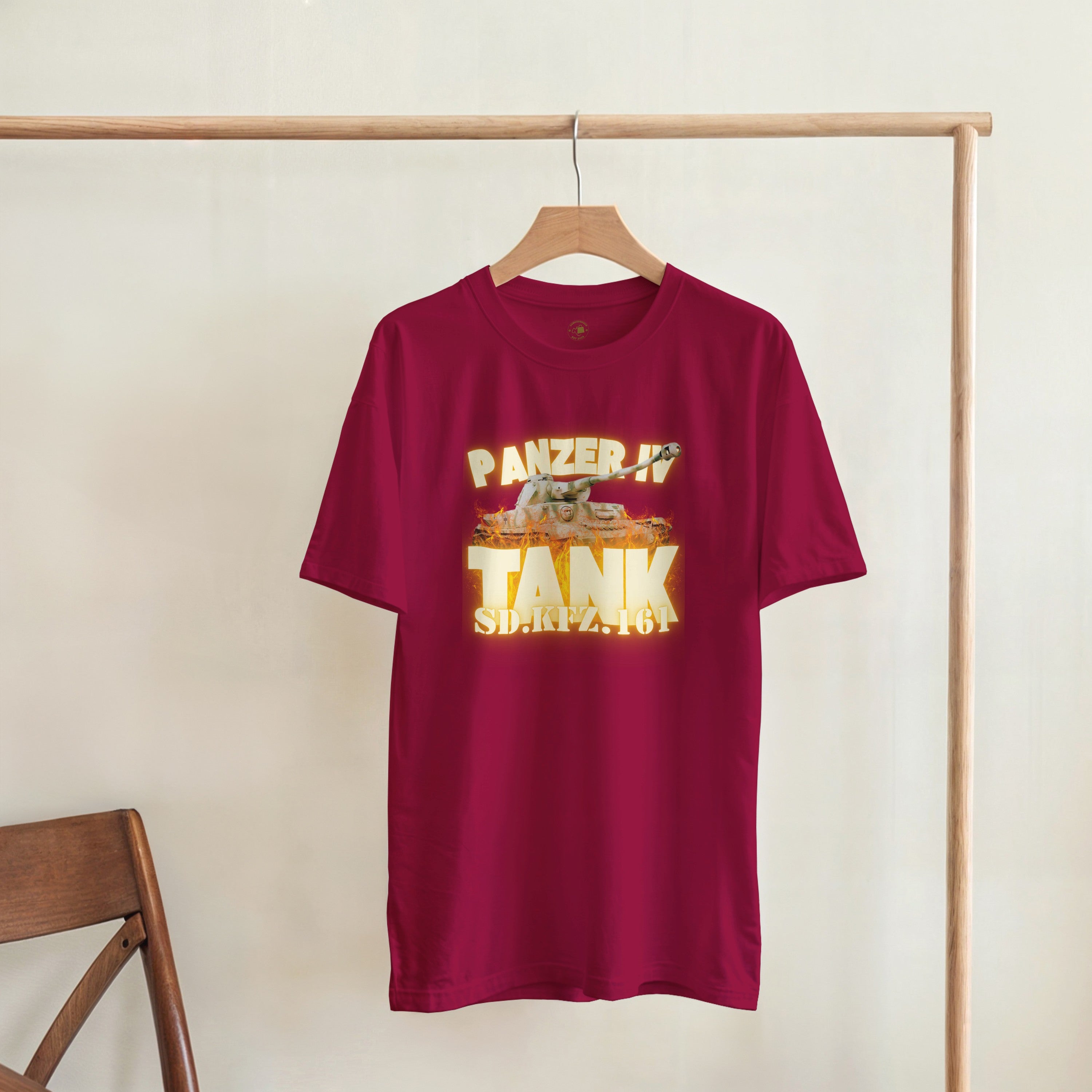 Panzer IV Tank T-Shirt | German Sd.Kfz.161 Medium Tank Tee | WW2 Military History Gift