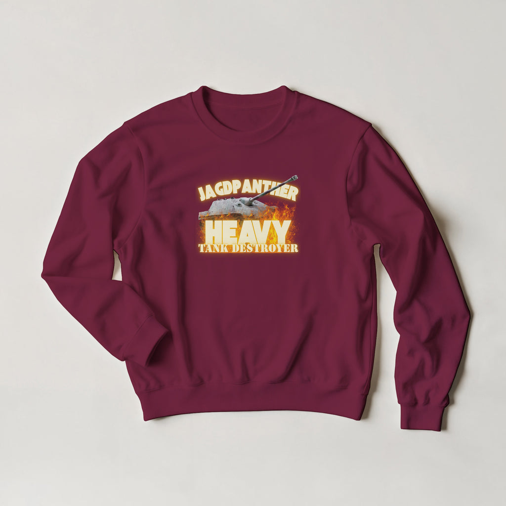 Jagdpanther Tank Destroyer Sweatshirt | German Sd.Kfz.173 Panzer | WW2 Military Gift
