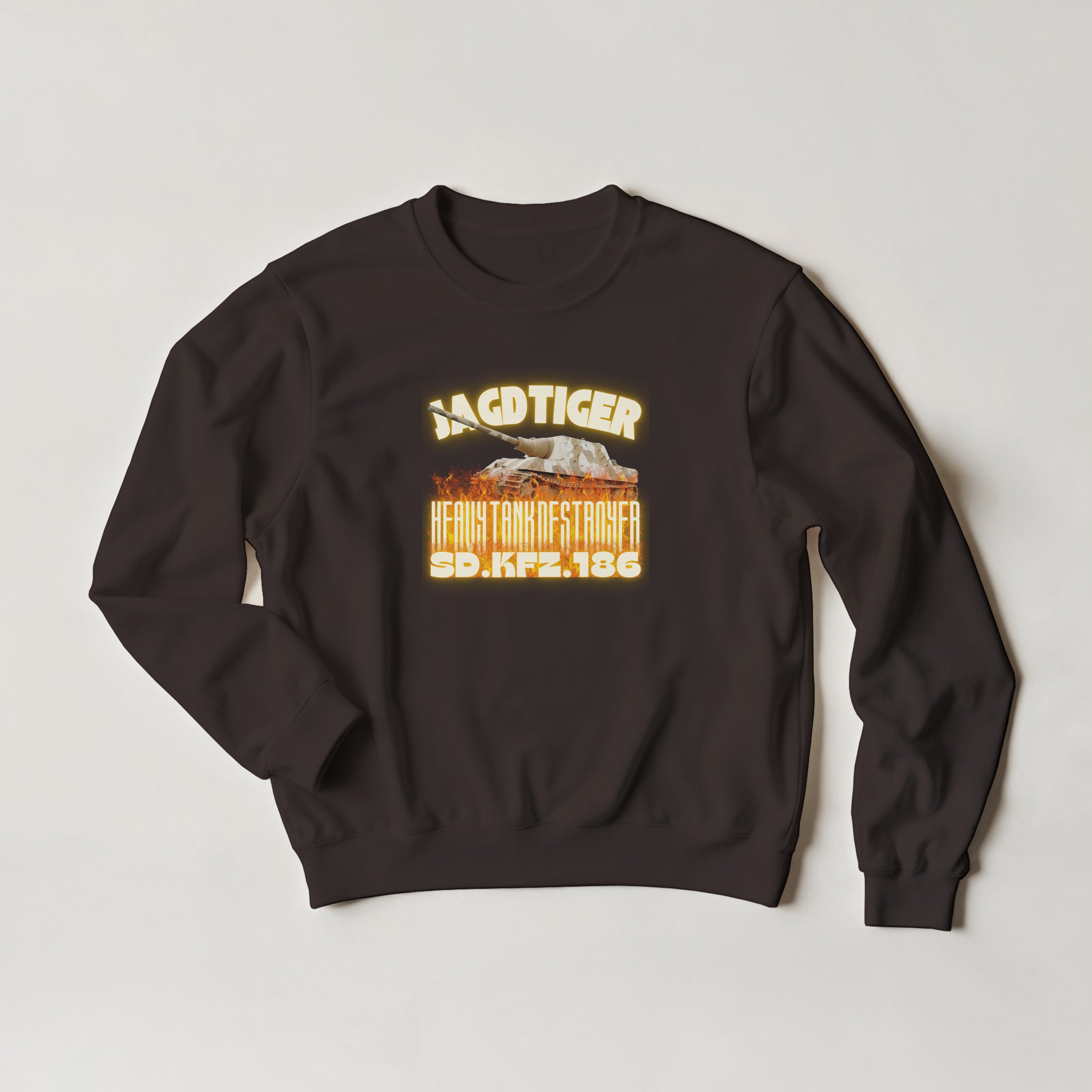 Jagdtiger Tank Sweater | WW2 German Heavy Tank Destroyer Crewneck | Military History Gift