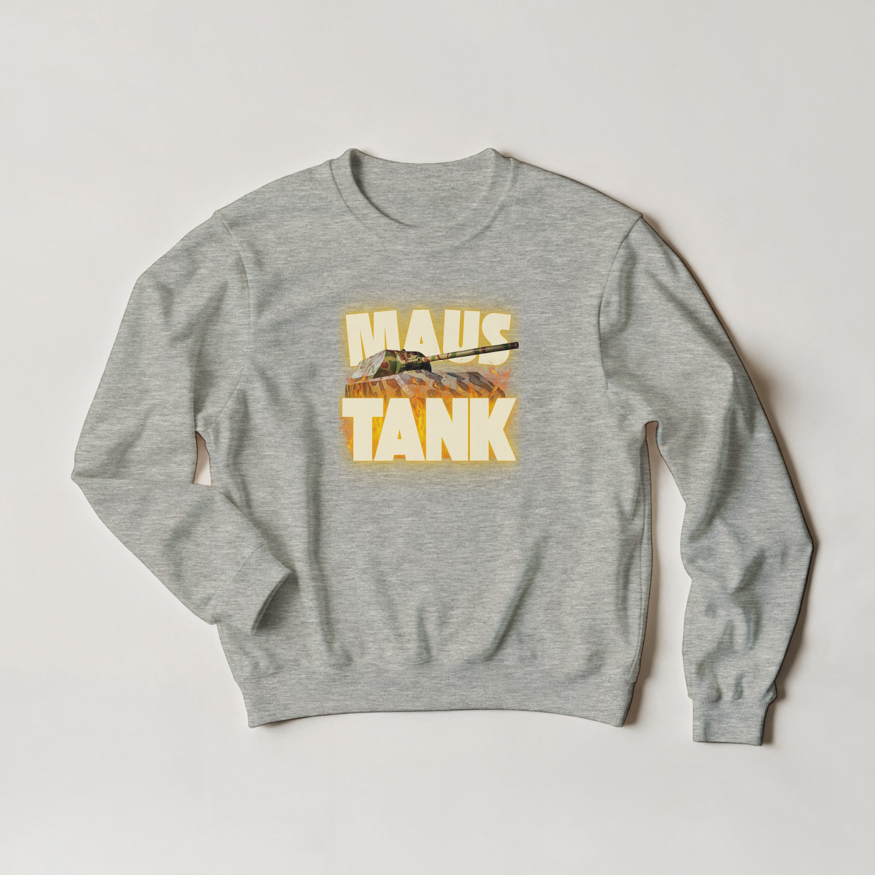 WWII Maus Tank Sweatshirt | German Panzer VIII Super Heavy Armor | Military History Gift