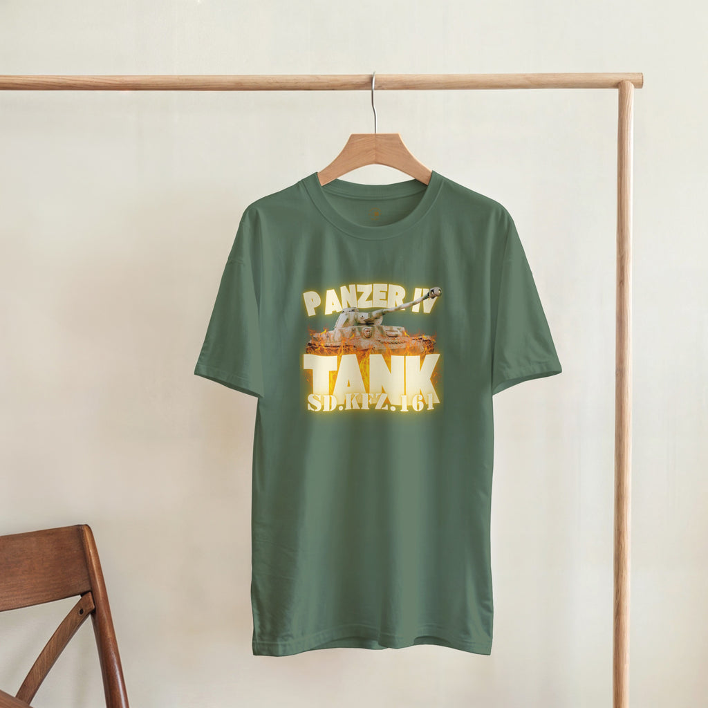 Panzer IV Tank T-Shirt | German Sd.Kfz.161 Medium Tank Tee | WW2 Military History Gift