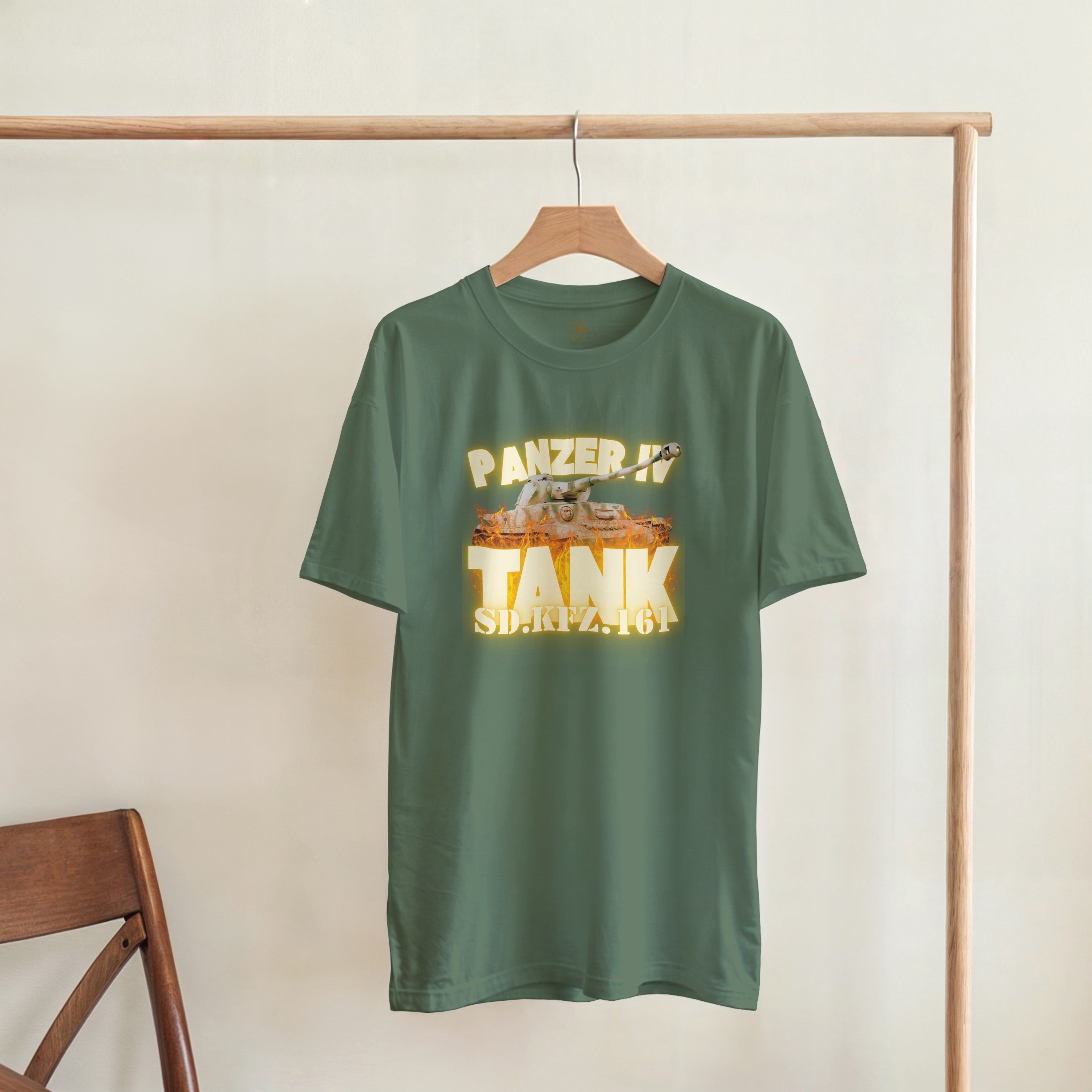 Panzer IV Tank T-Shirt | German Sd.Kfz.161 Medium Tank Tee | WW2 Military History Gift