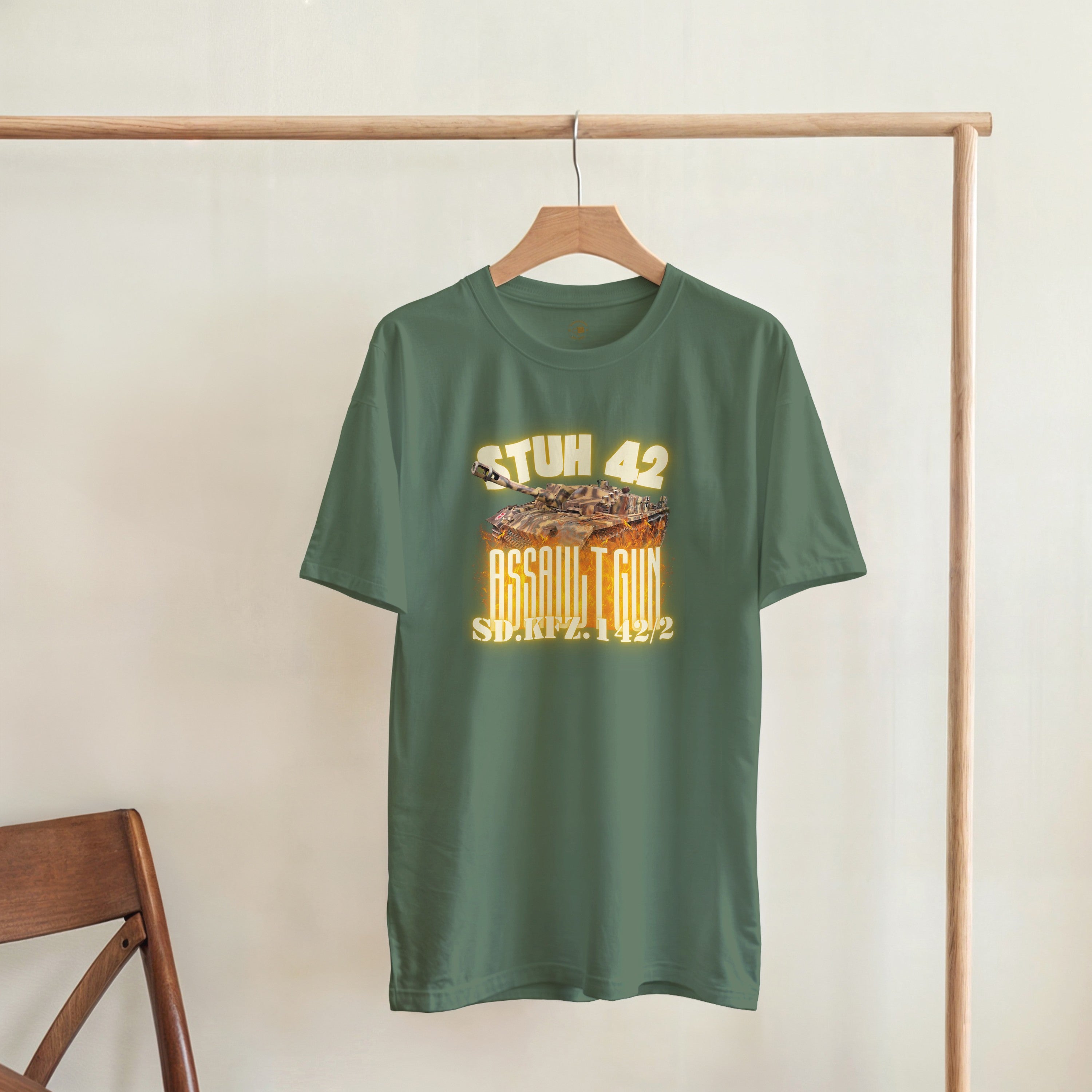 StuH 42 Assault Gun Shirt | German WWII Self-Propelled Howitzer Tee | Military Gift