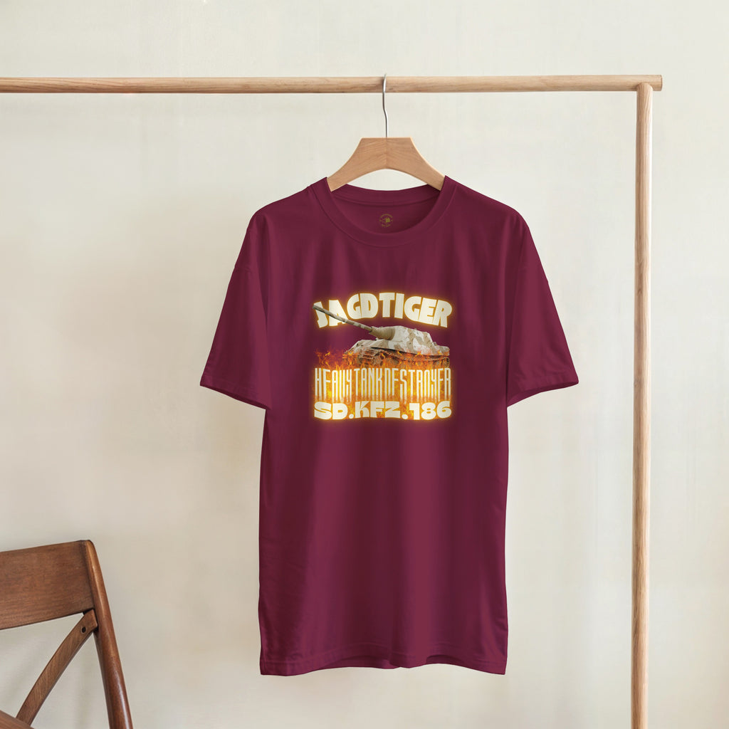 Jagdtiger Tank Shirt | WW2 German Heavy Tank Destroyer Tee | Military History Gift