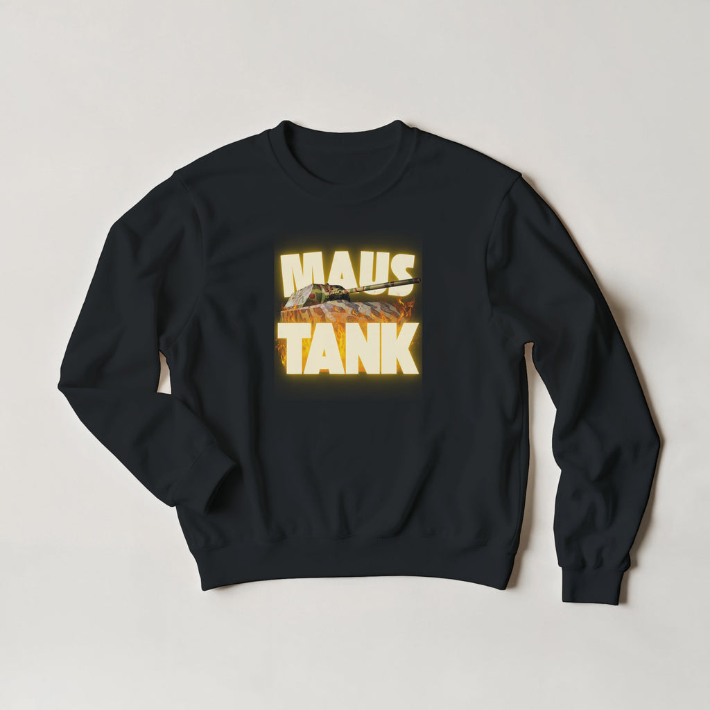 WWII Maus Tank Sweatshirt | German Panzer VIII Super Heavy Armor | Military History Gift