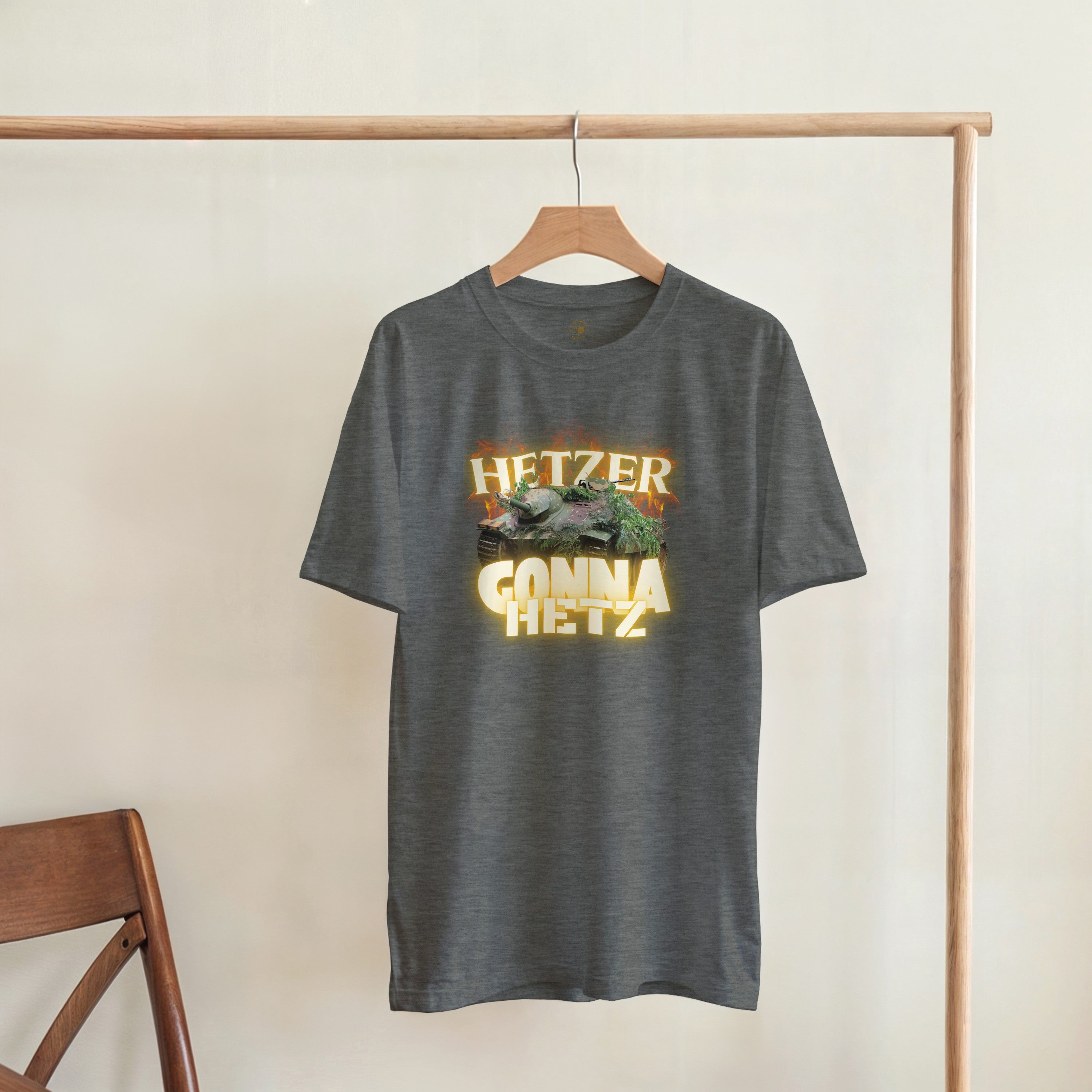 Hetzer Gonna Hetz WW2 Tank T-Shirt | German Jagdpanzer Tee