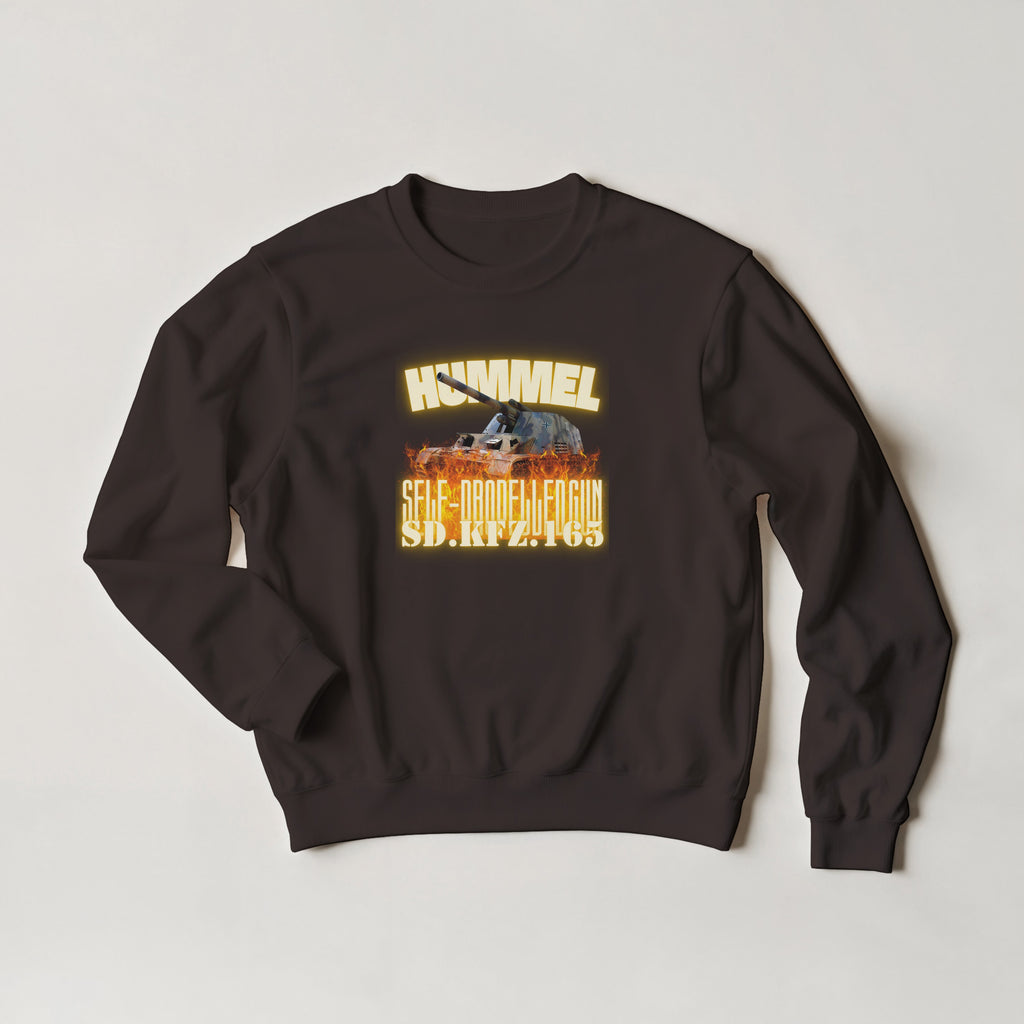 Hummel Sd.Kfz. 165 Sweater | German Self-Propelled Gun Artillery Crewneck | WW2 Gift