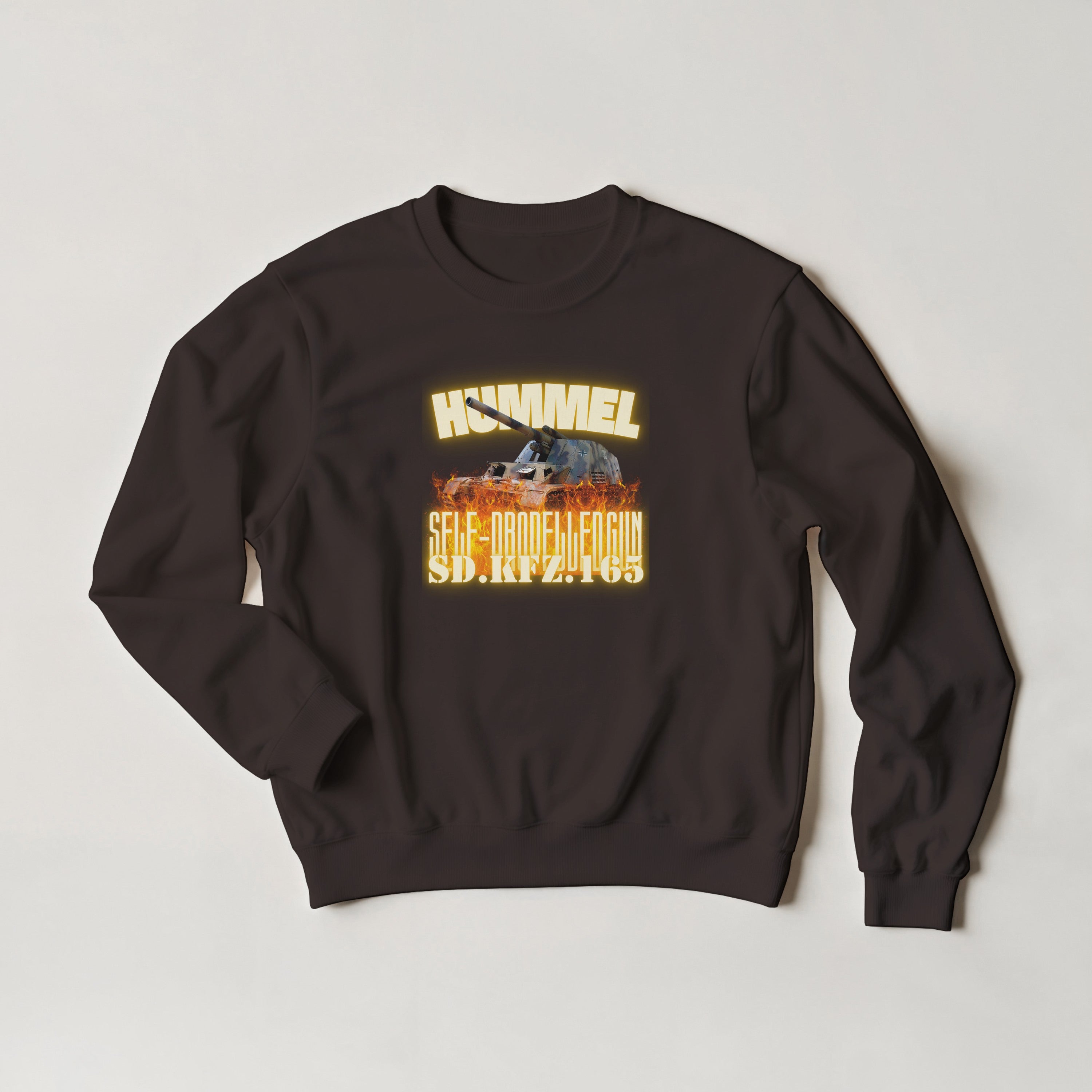 Hummel Sd.Kfz. 165 Sweater | German Self-Propelled Gun Artillery Crewneck | WW2 Gift