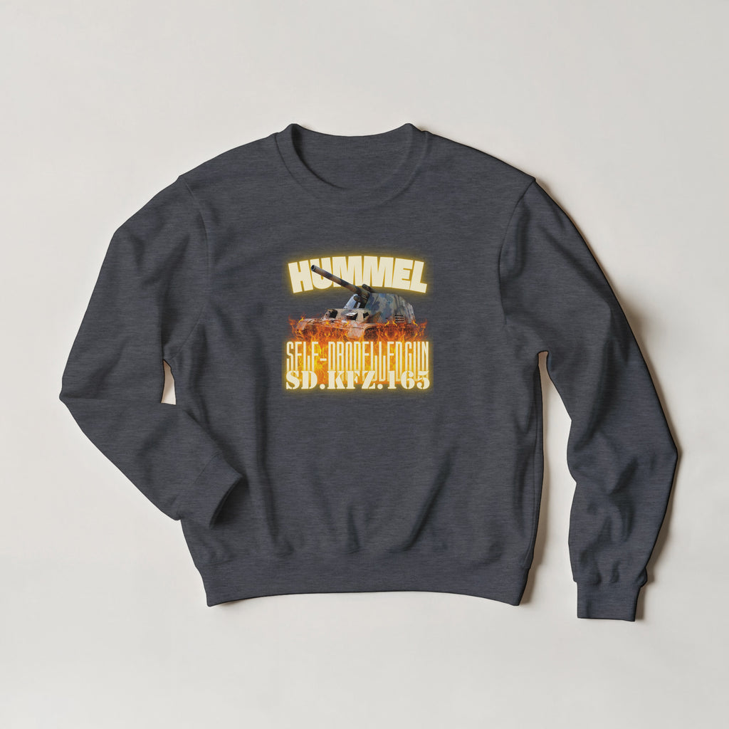 Hummel Sd.Kfz. 165 Sweater | German Self-Propelled Gun Artillery Crewneck | WW2 Gift