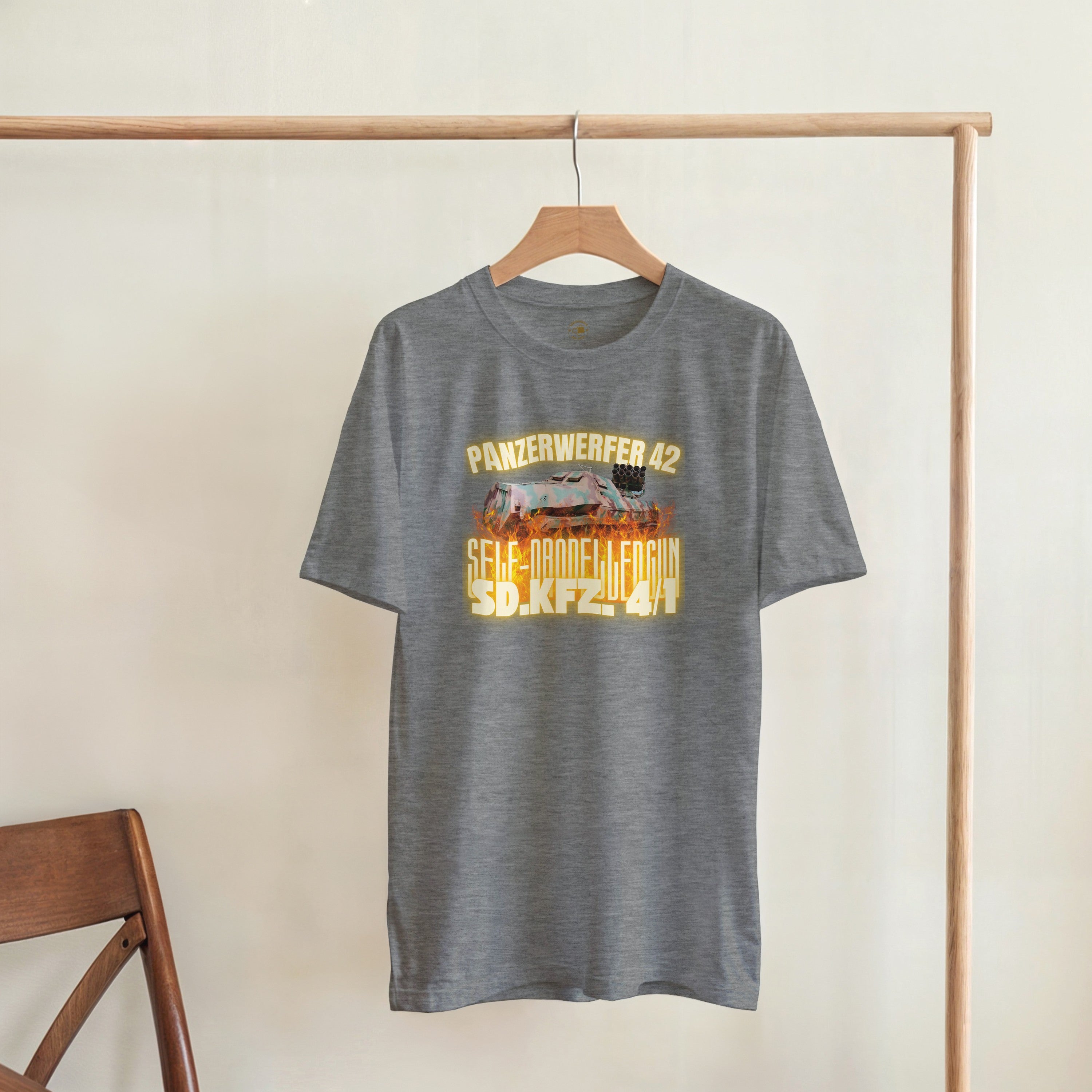 Panzerwerfer 42 Sd.Kfz. 4/1 Shirt | WW2 German Rocket Launcher Tee | Military History Gift