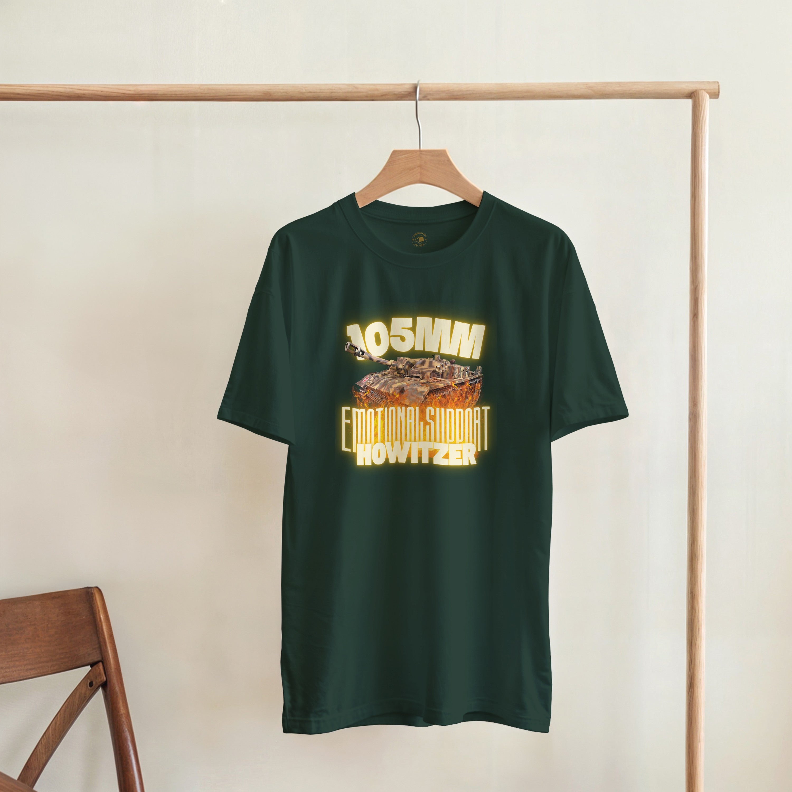 Emotional Support Howitzer Shirt | StuH 42 German Tank Tee | WWII Military History Gift