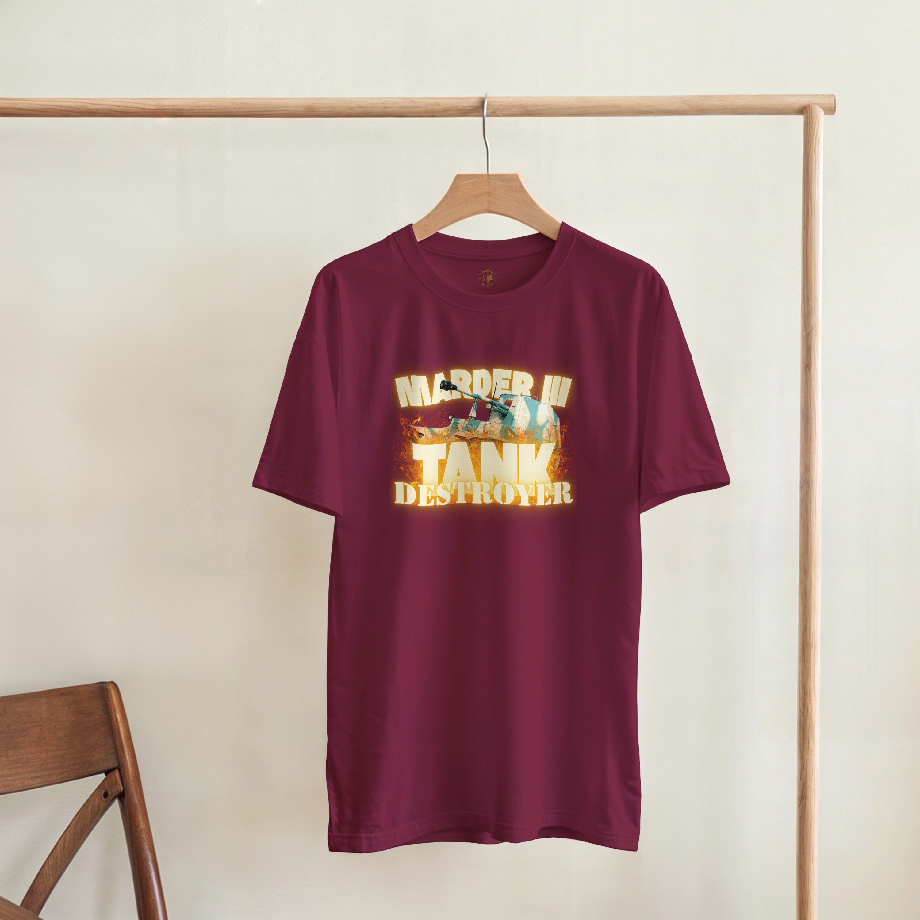 Marder III Tank Destroyer Shirt | WWII German Tank Tee | Military History Gift