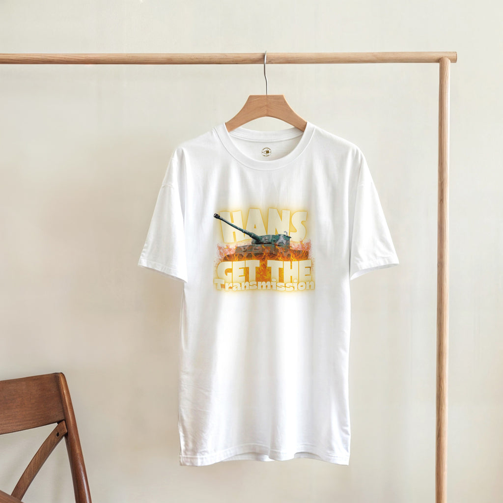 Hans Get The Transmission | Tiger Tank Graphic Tee