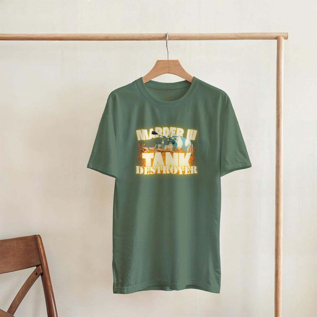 Marder III Tank Destroyer Shirt | WWII German Tank Tee | Military History Gift