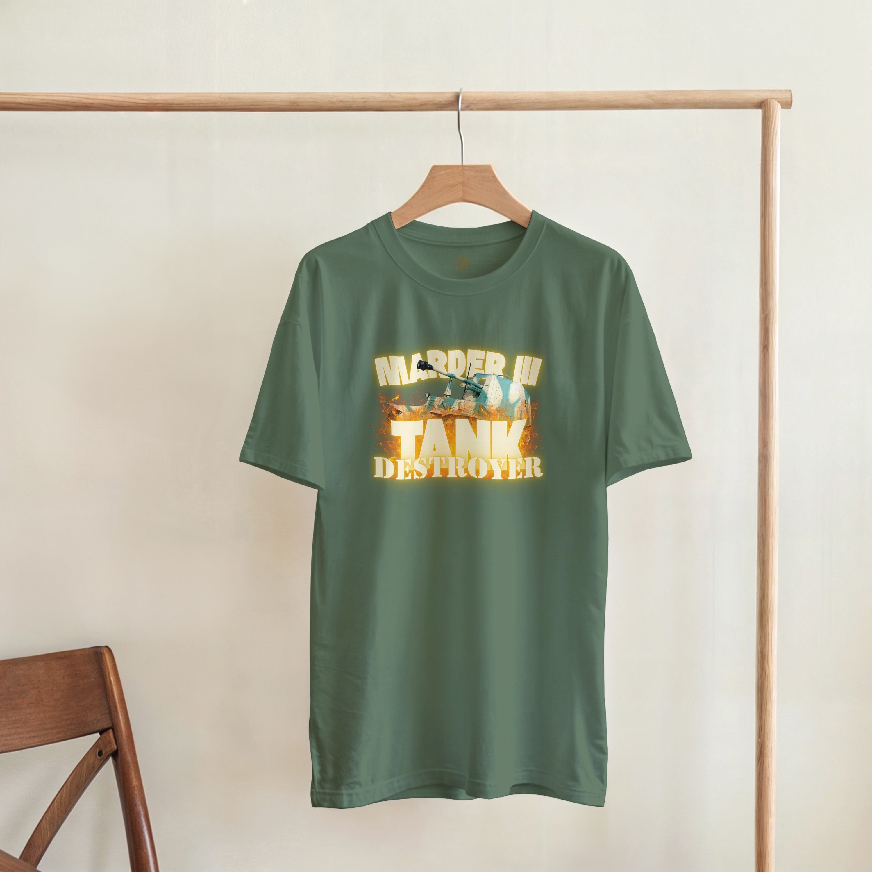 Marder III Tank Destroyer Shirt | WWII German Tank Tee | Military History Gift