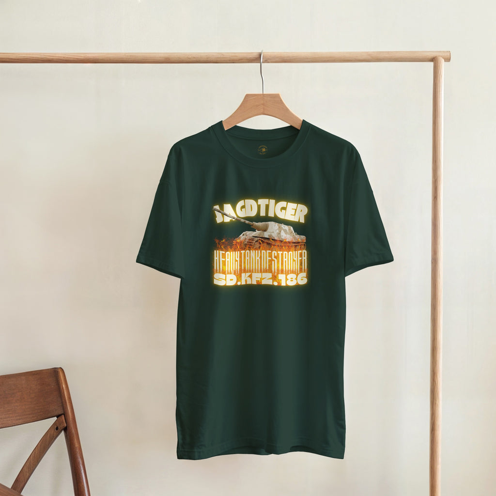 Jagdtiger Tank Shirt | WW2 German Heavy Tank Destroyer Tee | Military History Gift