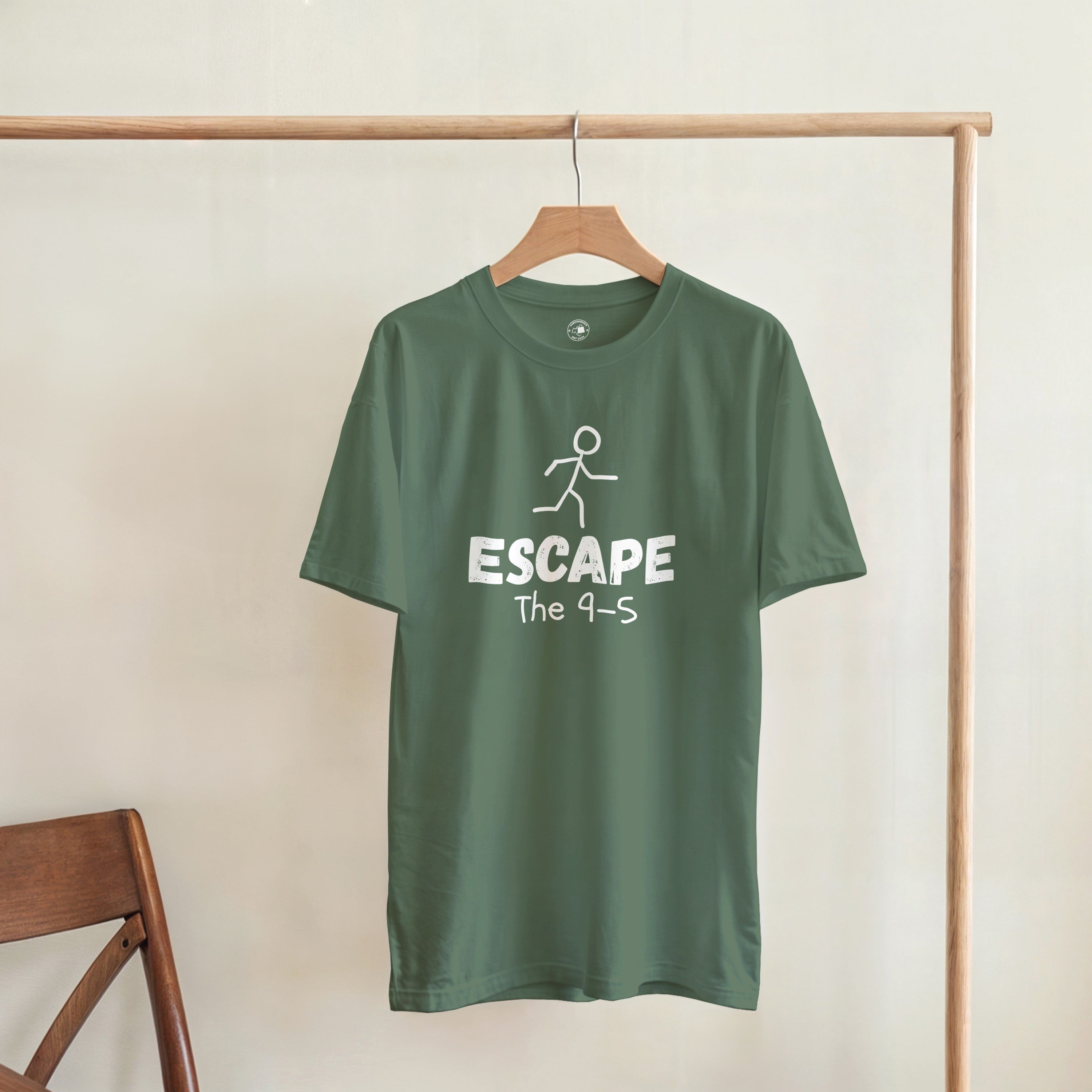 Escape The 9-5 Shirt | Entrepreneur Motivation Tee | Side Hustle Graphic Gift