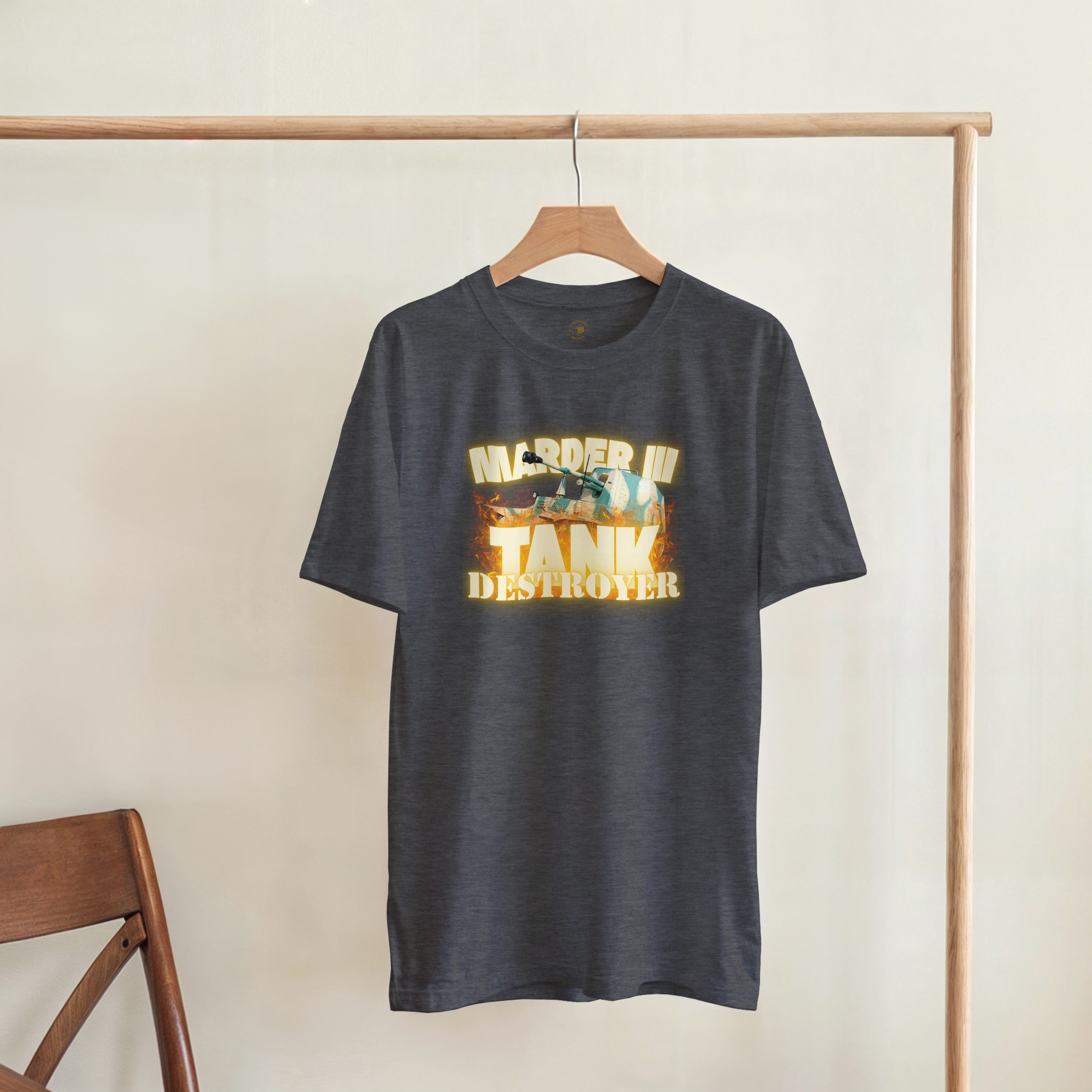 Marder III Tank Destroyer Shirt | WWII German Tank Tee | Military History Gift