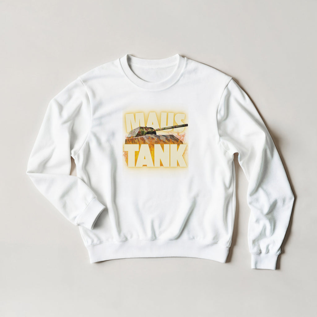 WWII Maus Tank Sweatshirt | German Panzer VIII Super Heavy Armor | Military History Gift