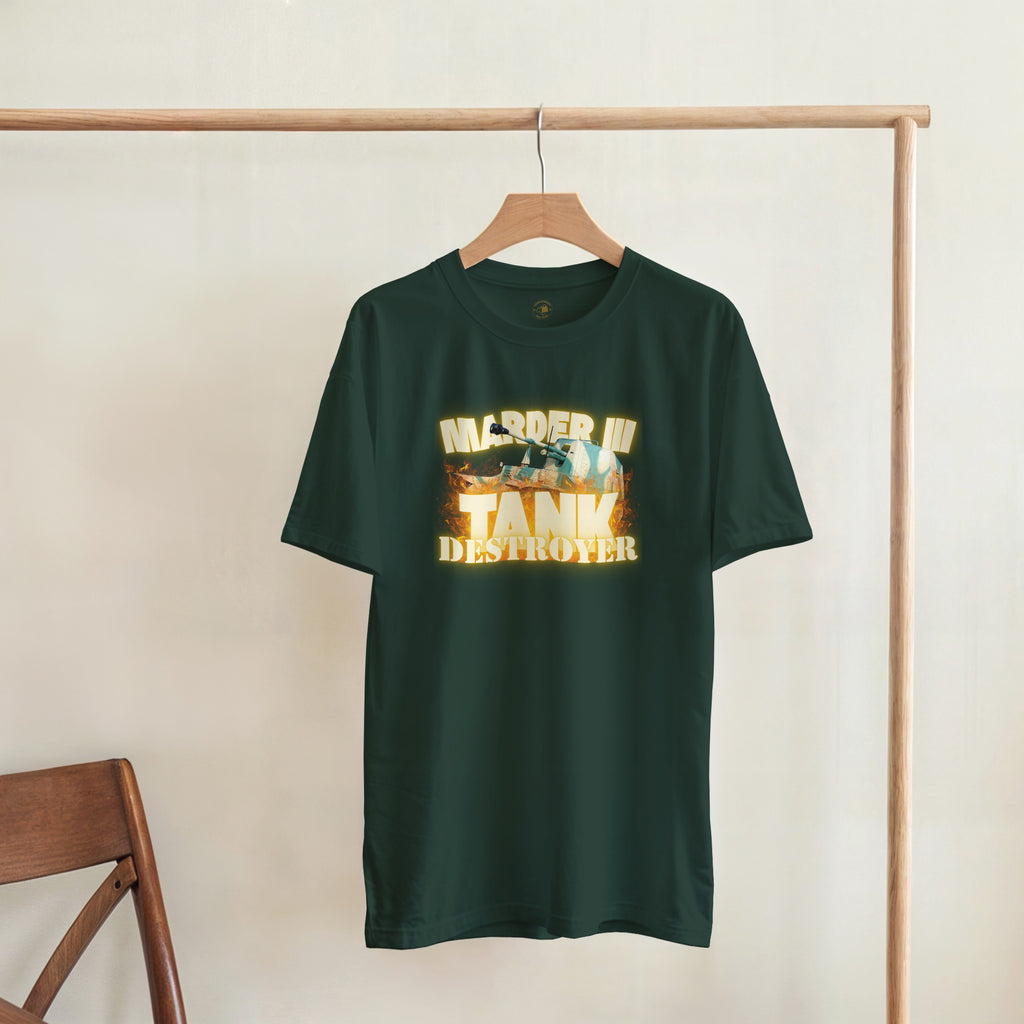 Marder III Tank Destroyer Shirt | WWII German Tank Tee | Military History Gift