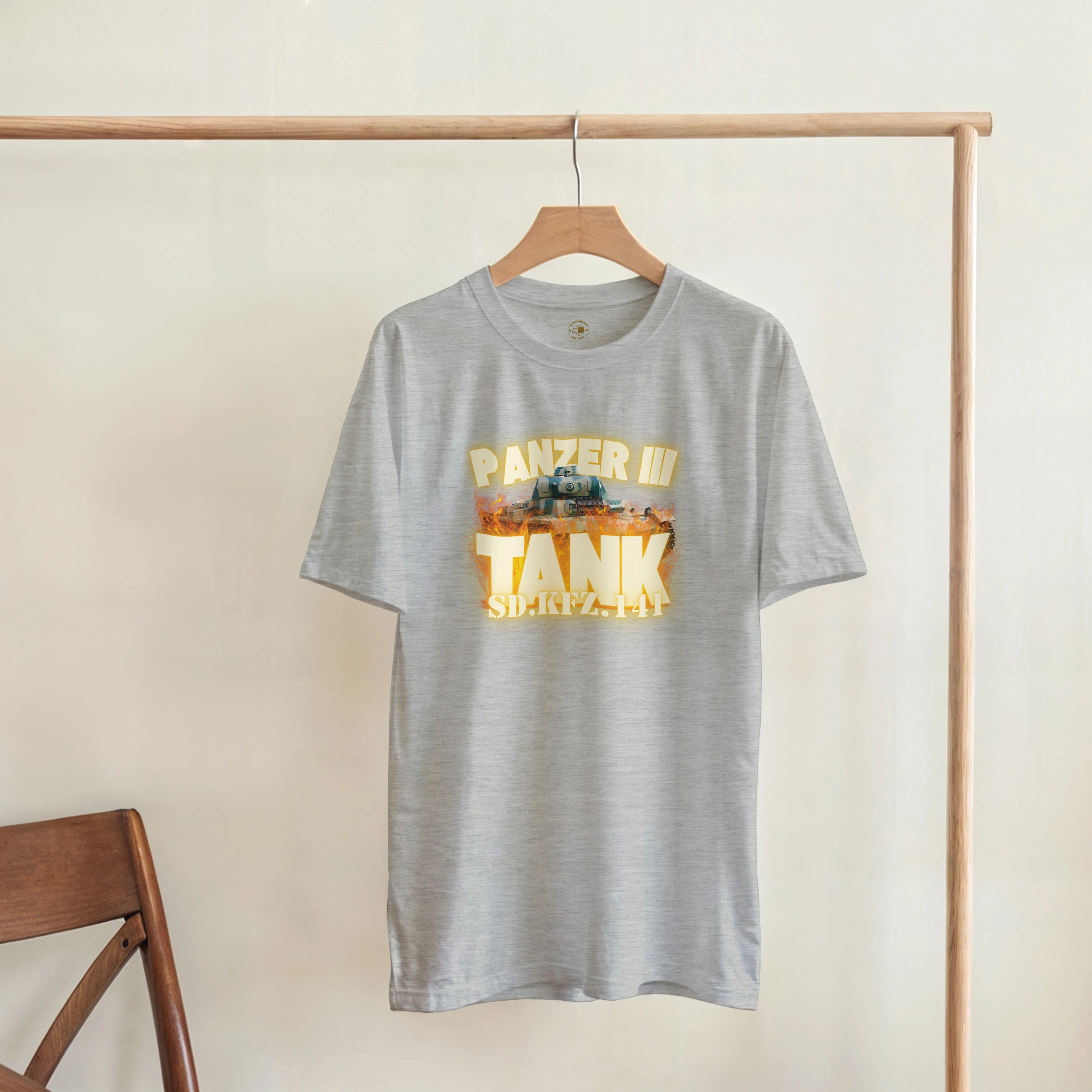 Panzer III Tank Shirt | German Sd.Kfz.141 Medium Tank Tee | WWII Military History Gift
