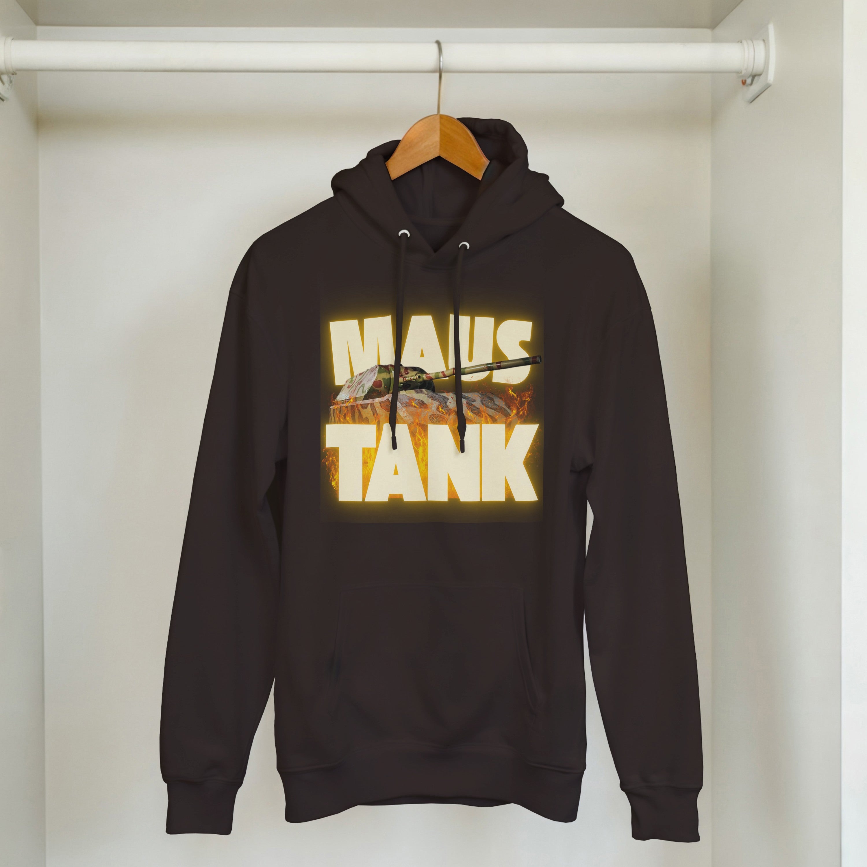 WWII Maus Tank Hoodie | German Panzer VIII Super Heavy Tank | Military History Gift
