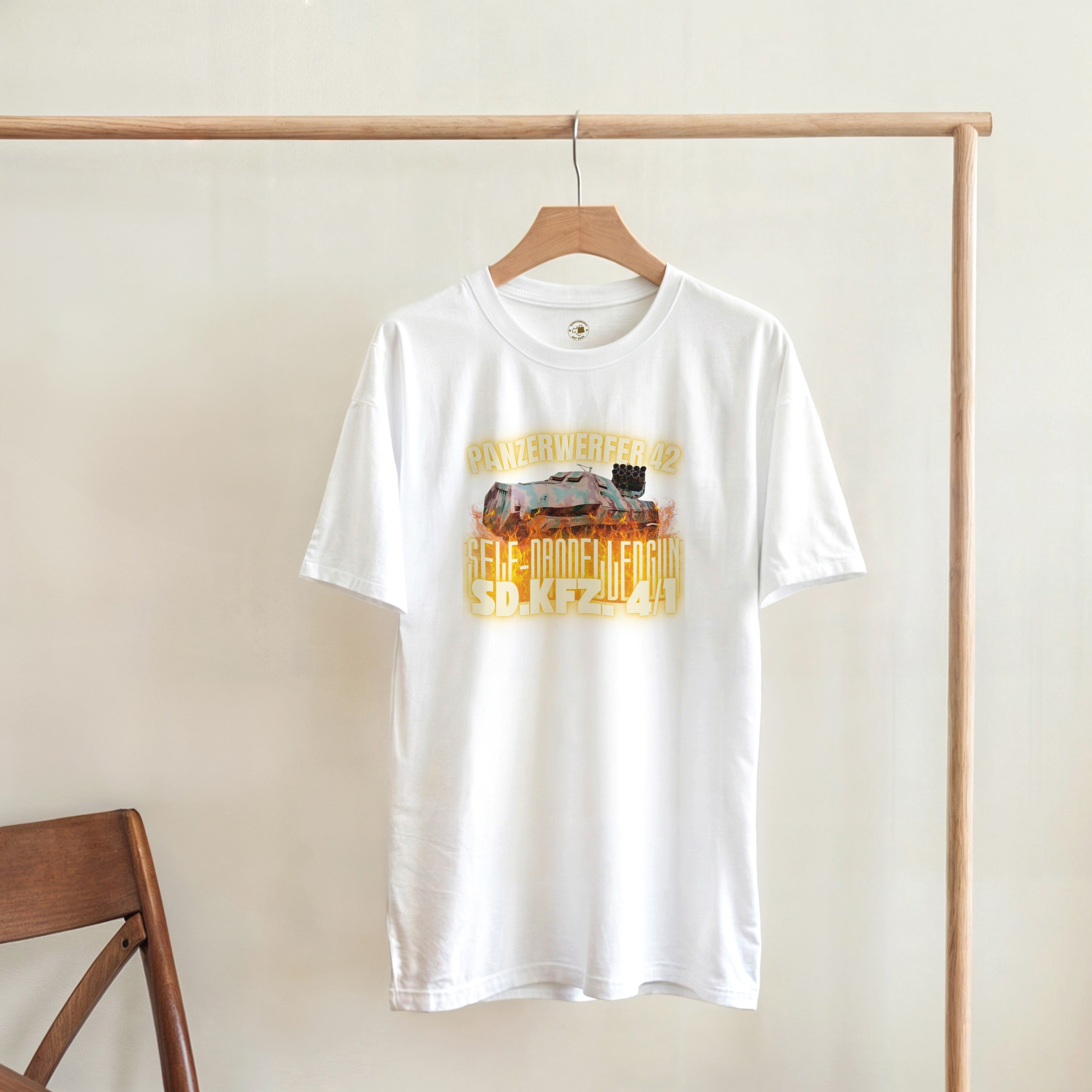 Panzerwerfer 42 Sd.Kfz. 4/1 Shirt | WW2 German Rocket Launcher Tee | Military History Gift