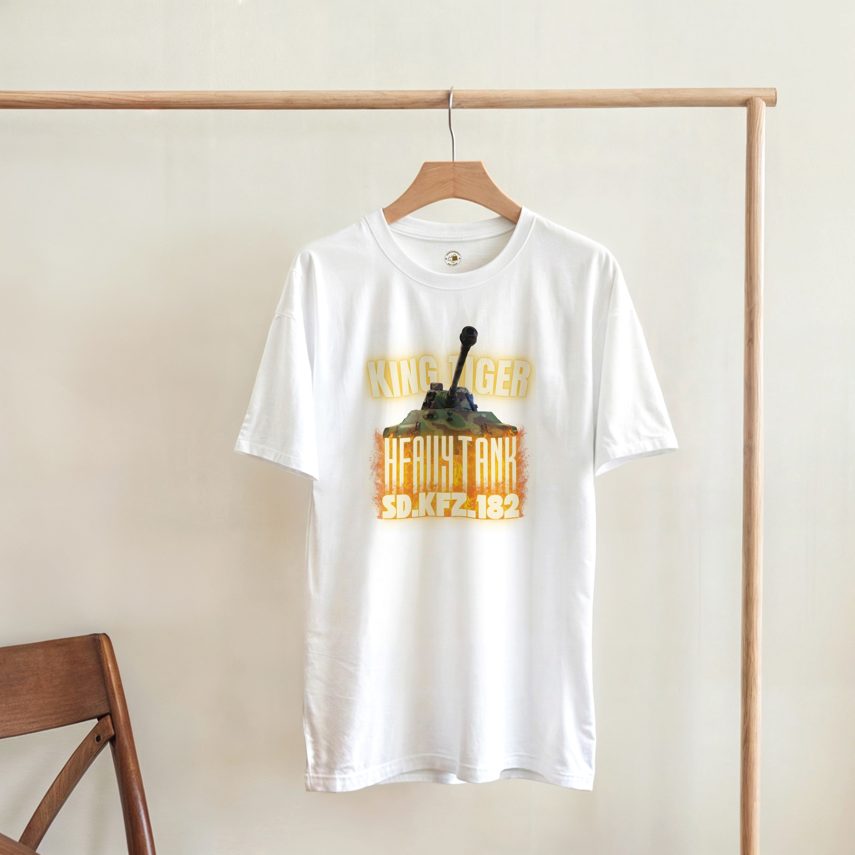 King Tiger Tank Shirt | Tiger II WW2 German Heavy Armor Tee | Military History Gift