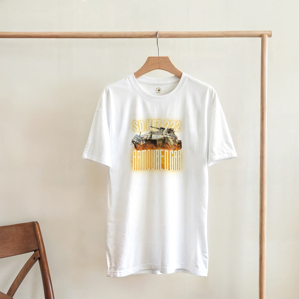 Sd.Kfz. 222 Armoured Car Shirt | WWII German Light Tank Tee | Military History Gift | World War 2 Recon Panzer T-Shirt | Scout Vehicle