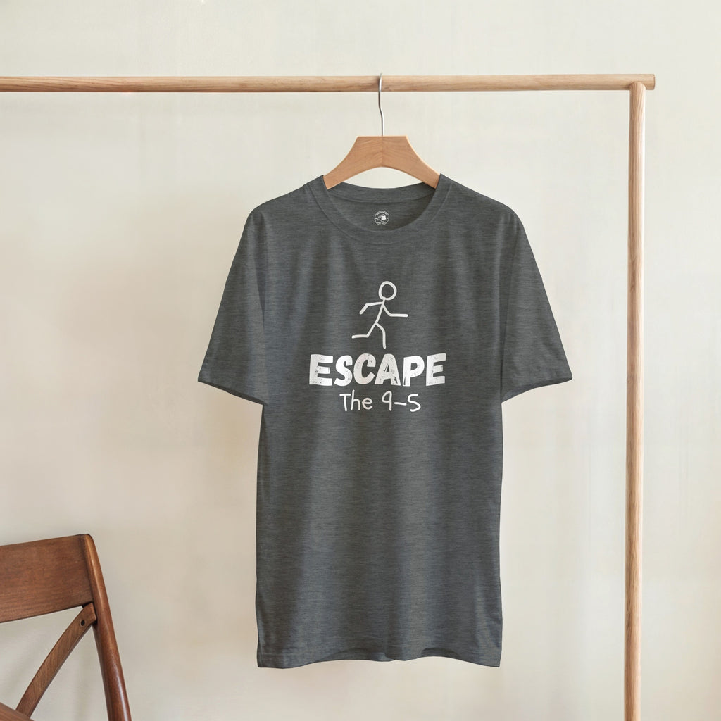 Escape The 9-5 Shirt | Entrepreneur Motivation Tee | Side Hustle Graphic Gift