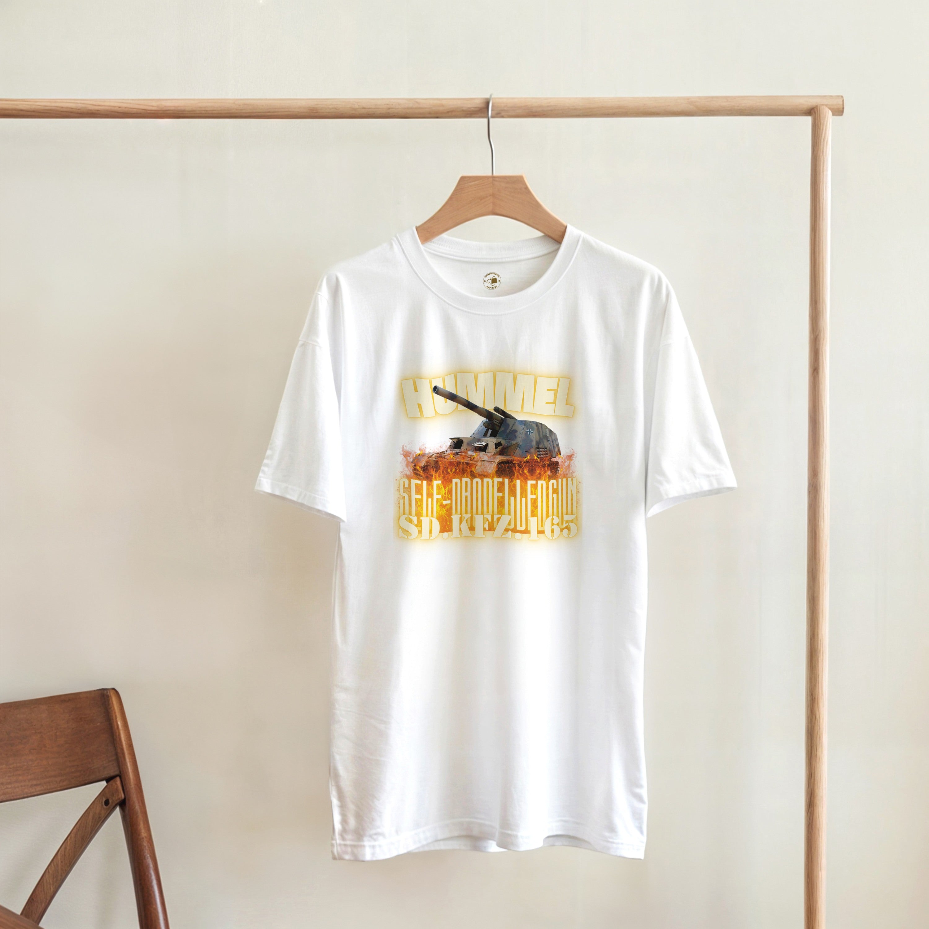 Hummel Sd.Kfz. 165 T-Shirt | German Self-Propelled Gun Artillery Tee | WW2 Gift