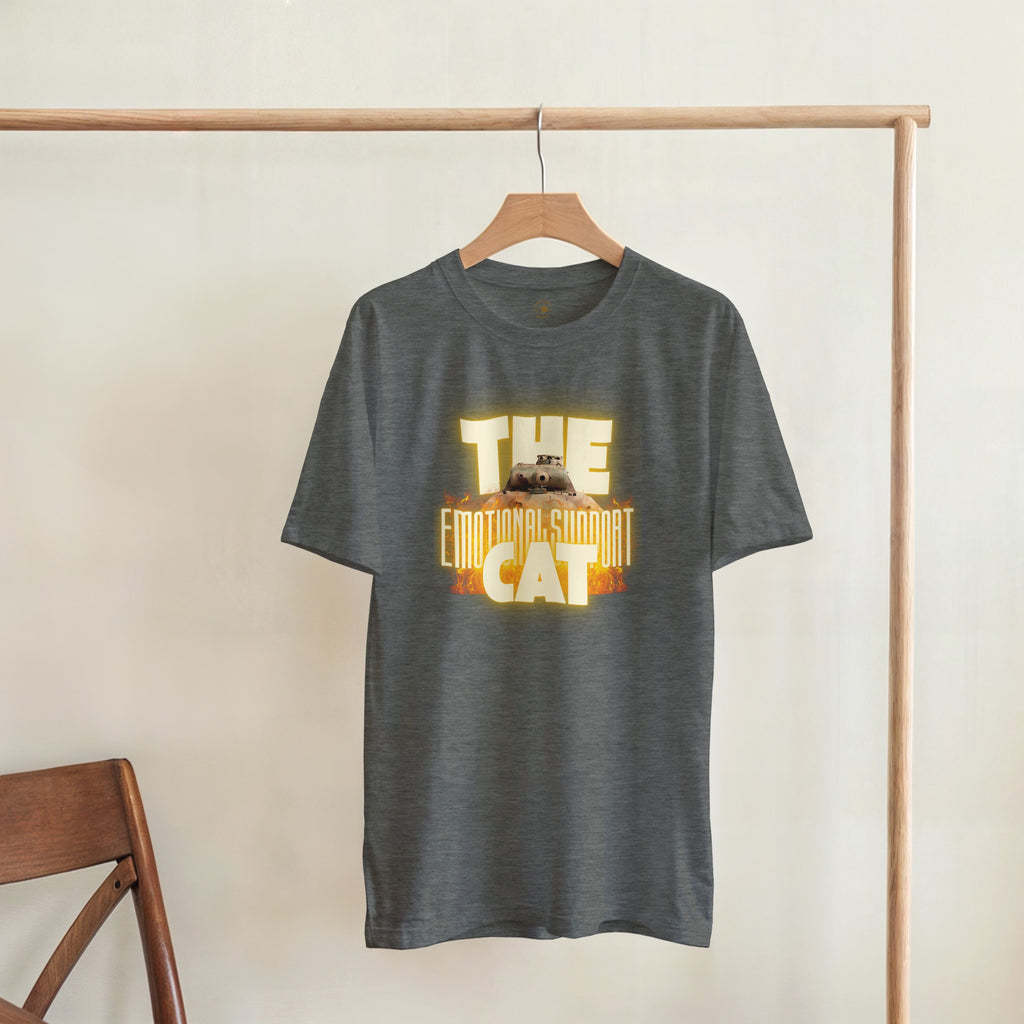 Emotional Support Cat Shirt | Panther Panzer V Meme Tee | WW2 Military History Gift