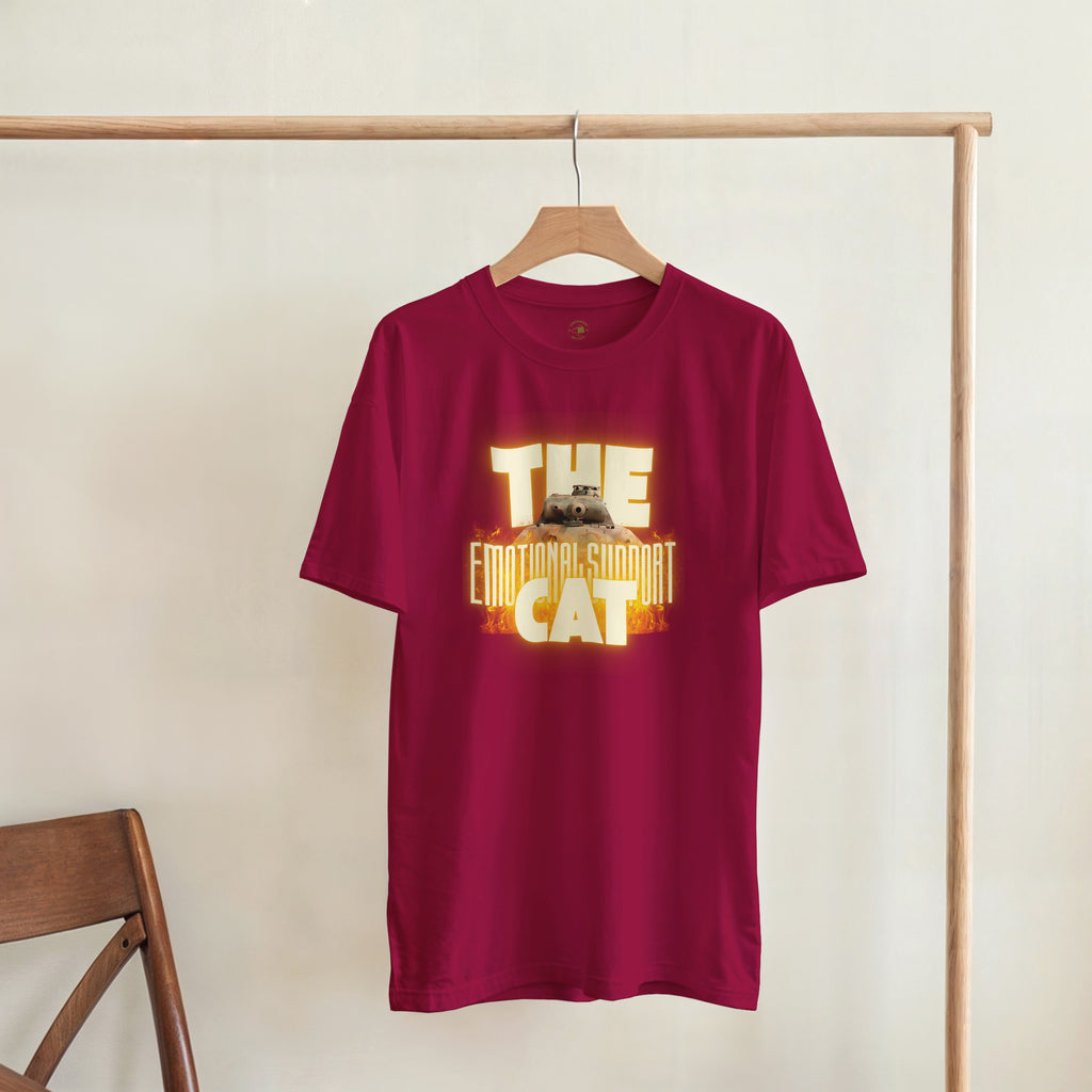 Emotional Support Cat Shirt | Panther Panzer V Meme Tee | WW2 Military History Gift