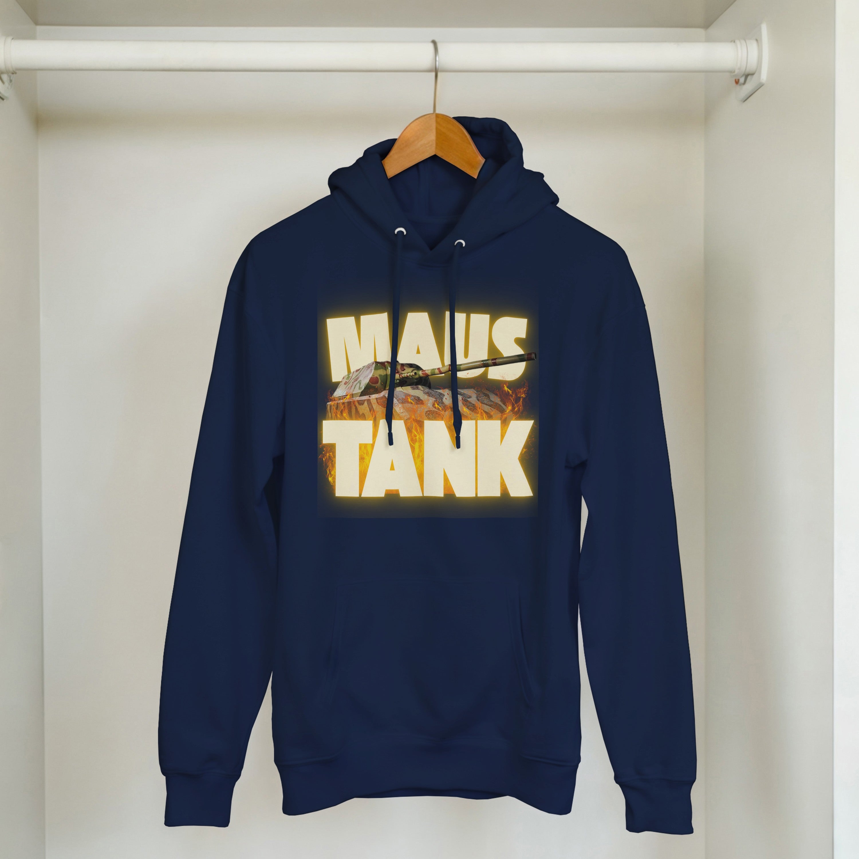 WWII Maus Tank Hoodie | German Panzer VIII Super Heavy Tank | Military History Gift