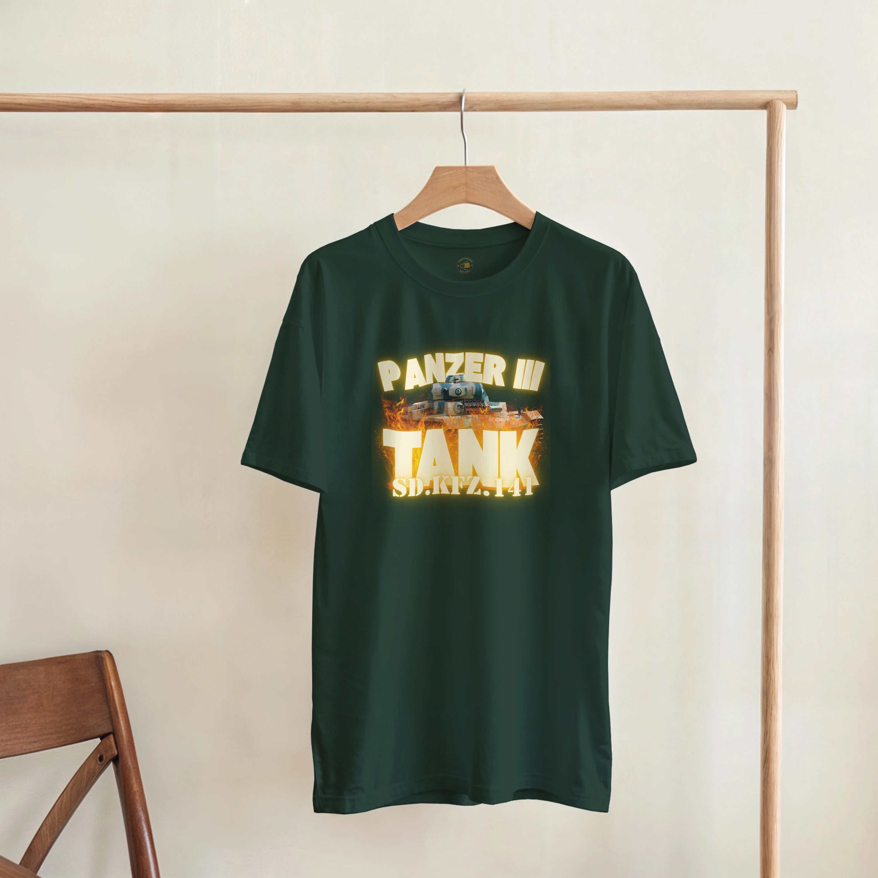 Panzer III Tank Shirt | German Sd.Kfz.141 Medium Tank Tee | WWII Military History Gift