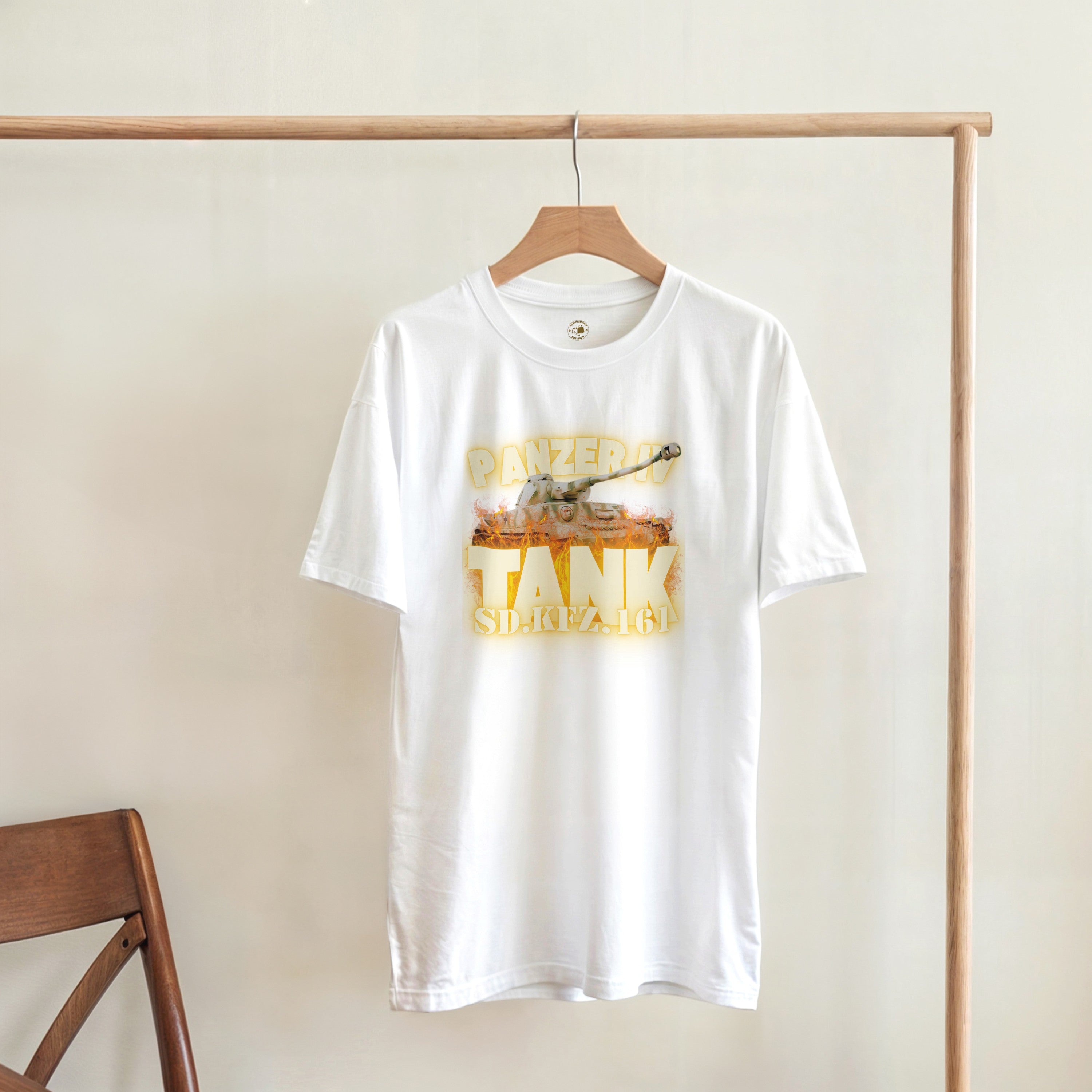 Panzer IV Tank T-Shirt | German Sd.Kfz.161 Medium Tank Tee | WW2 Military History Gift
