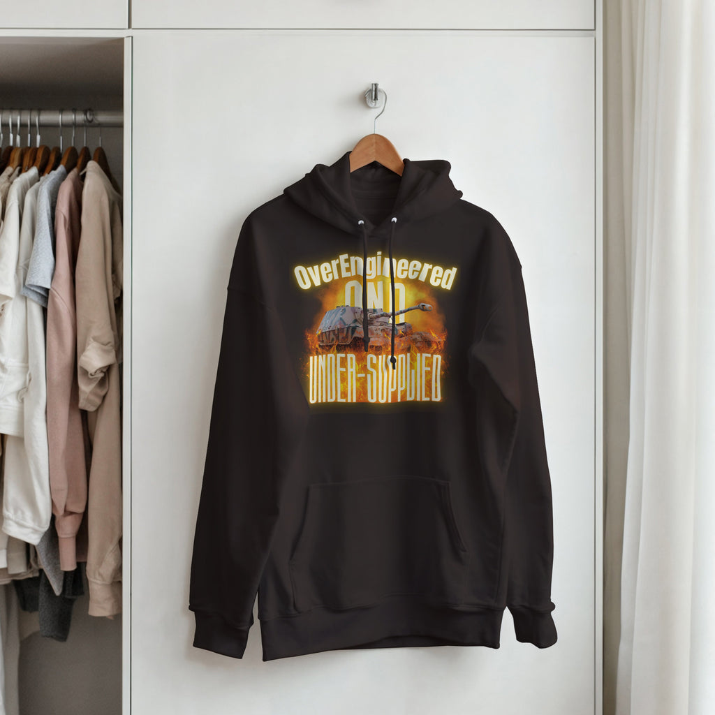 Ferdinand Tank Hoodie | Overengineered Under-Supplied Elefant Meme | WW2 History Gift