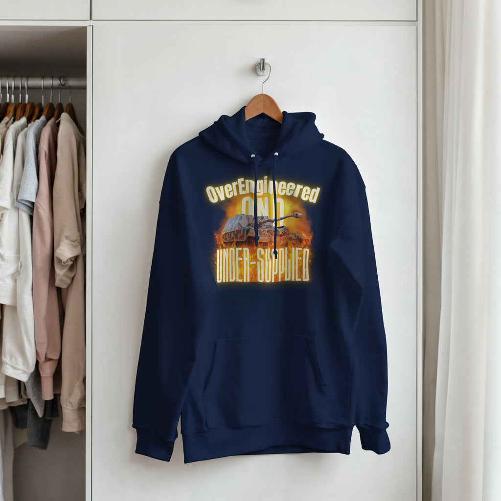 Ferdinand Tank Hoodie | Overengineered Under-Supplied Elefant Meme | WW2 History Gift