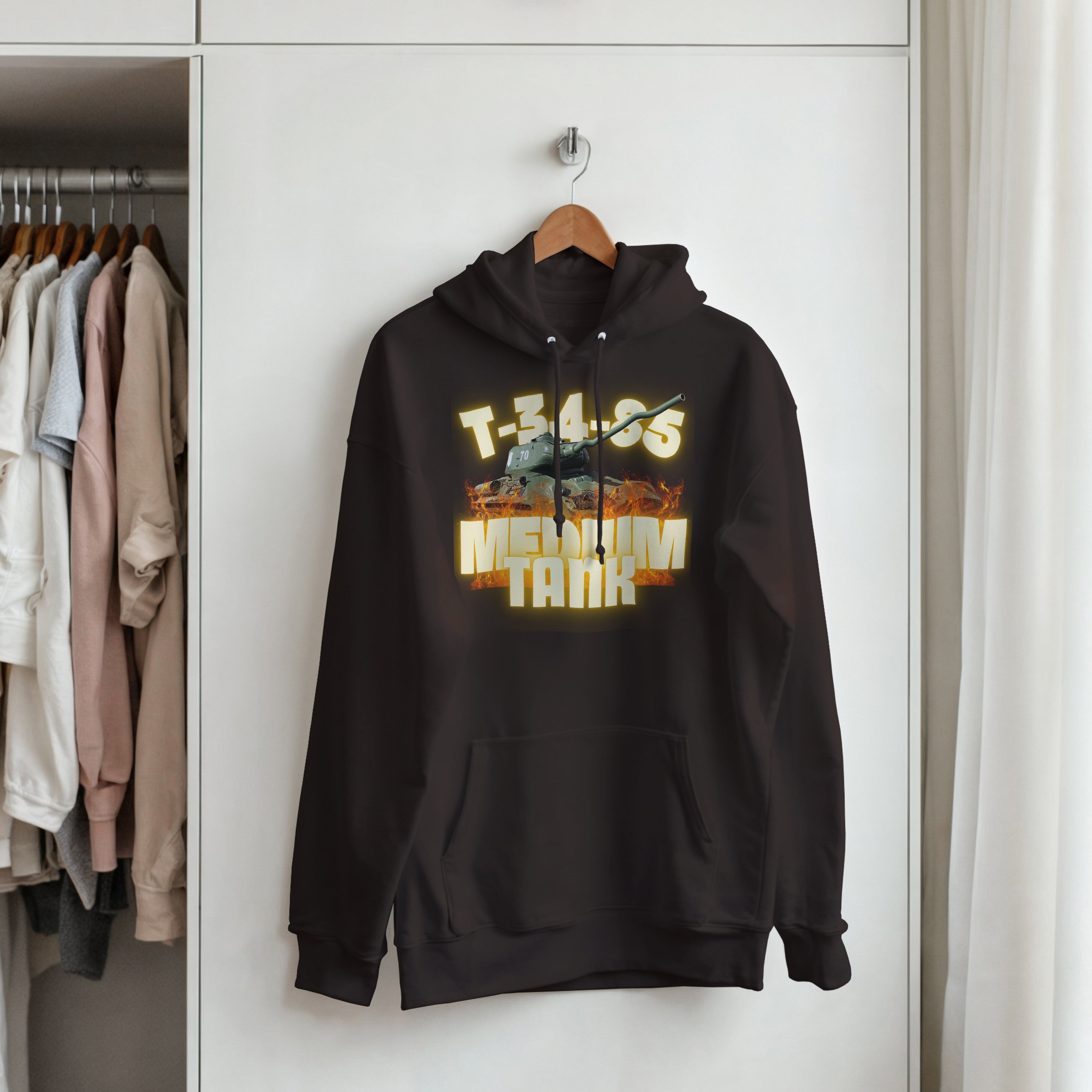 Panther Tank Hoodie | German WWII Medium Tank Pullover | Military History Gift