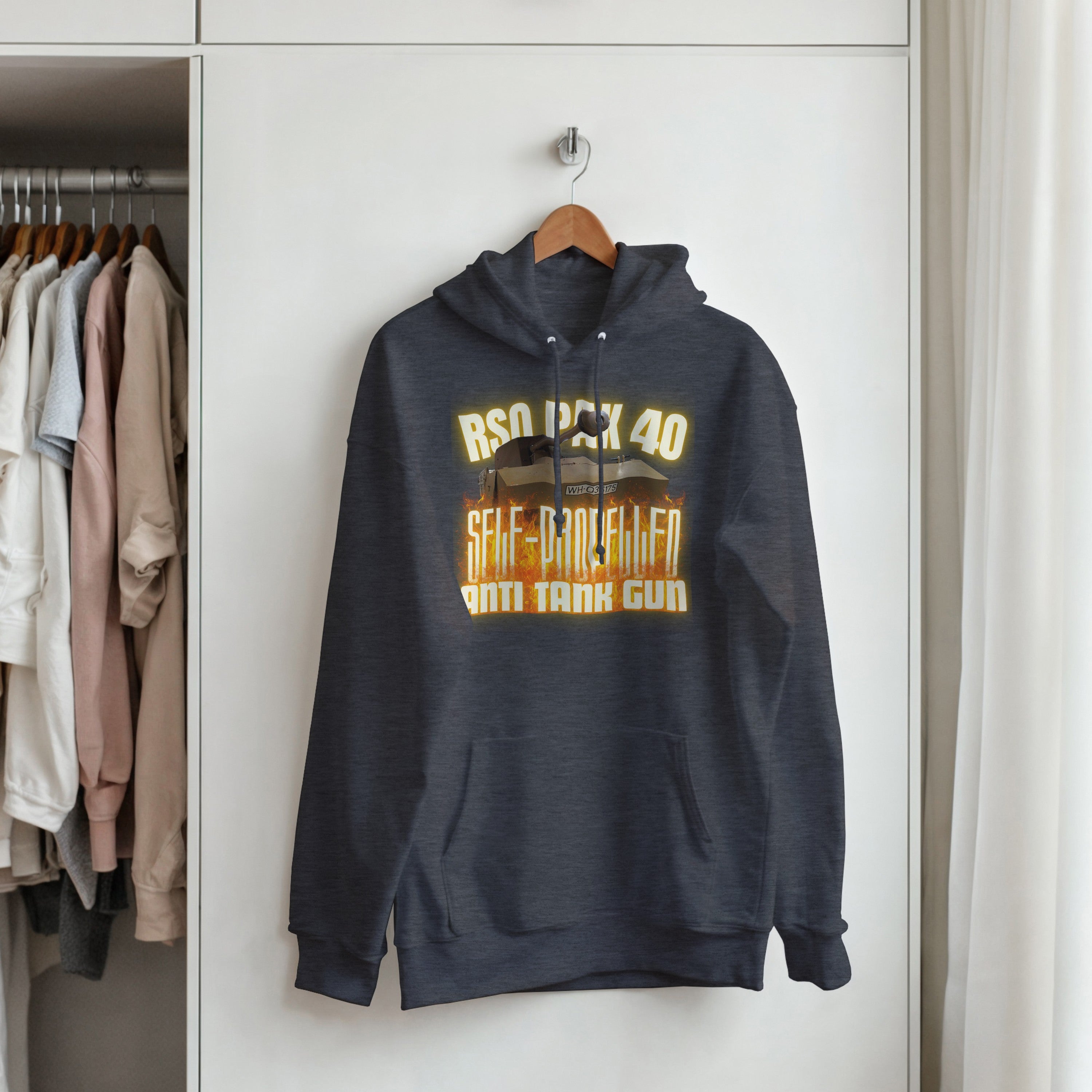 RSO PaK 40 Hoodie | German Anti-Tank Gun Pullover | WWII Military History Gift