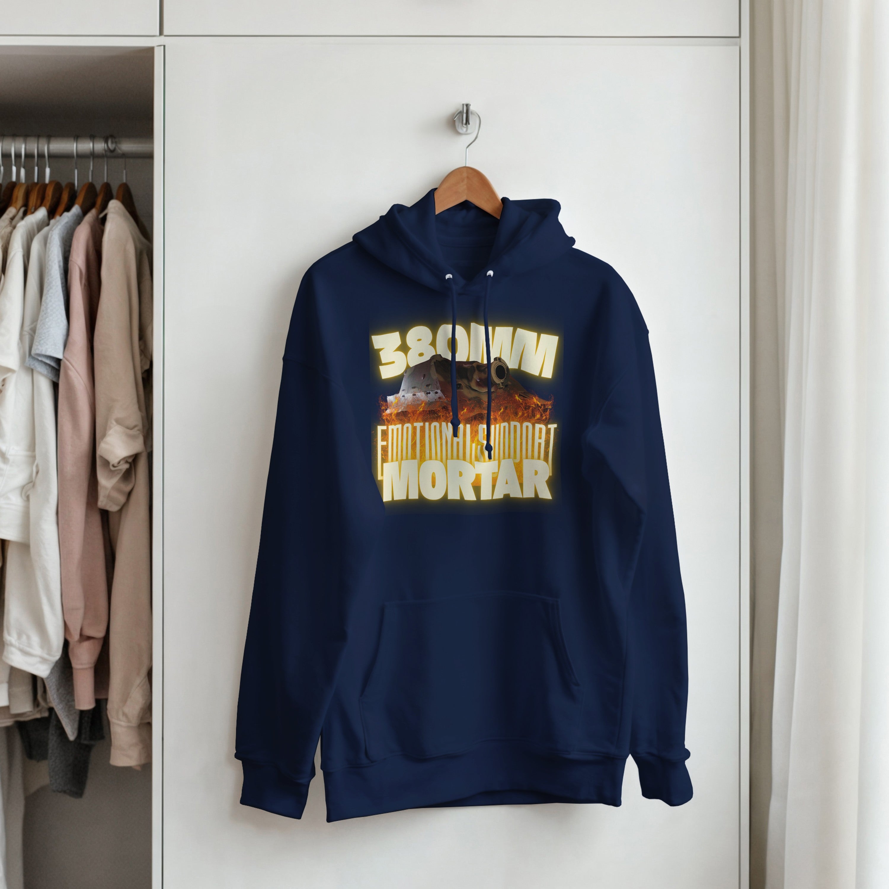 Sturmtiger Hoodie | WWII German Assault Gun Pullover | Heavy Tank Military History Gift