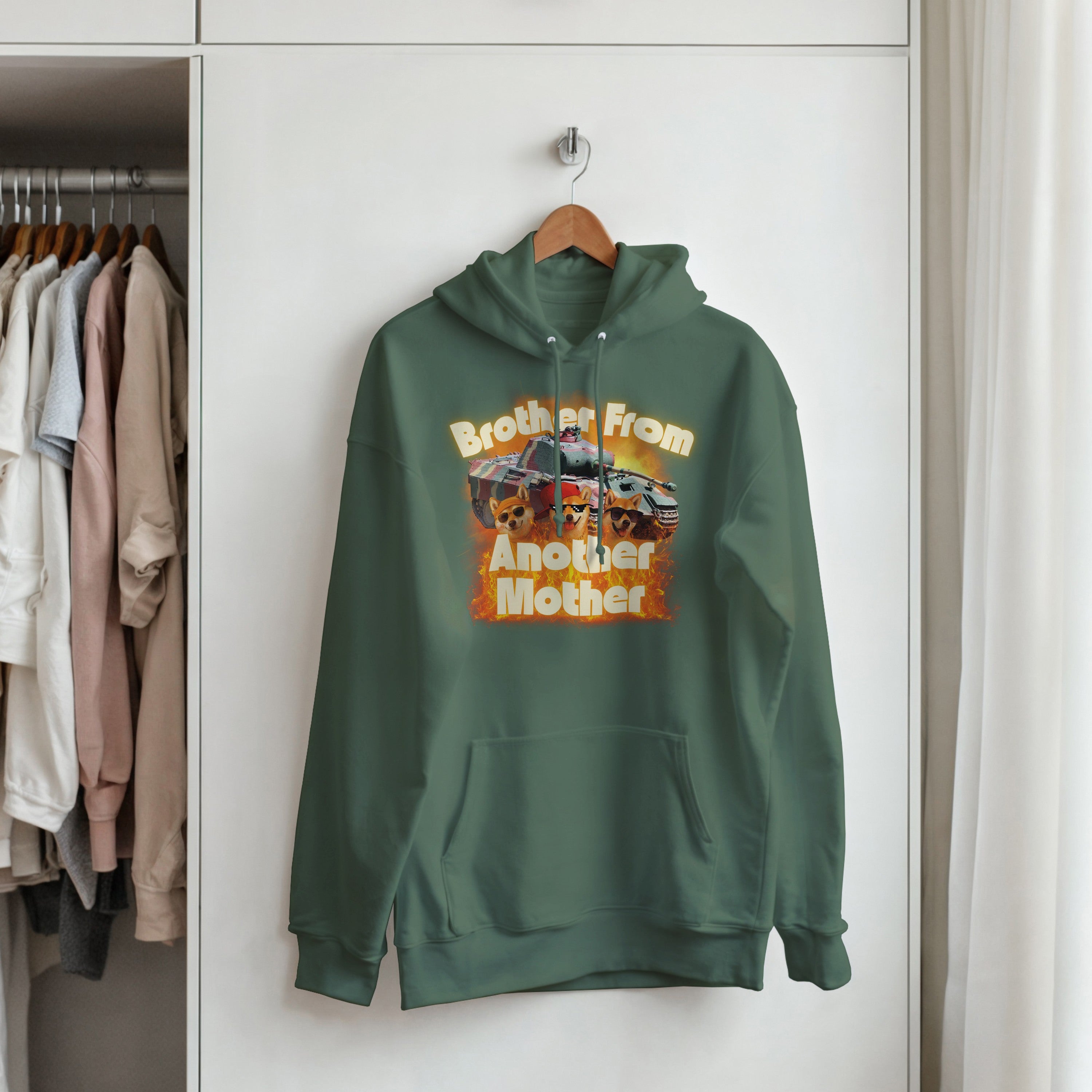 Brother From Another Mother Hoodie | Panther Tank Meme | WW2 Military History Gift
